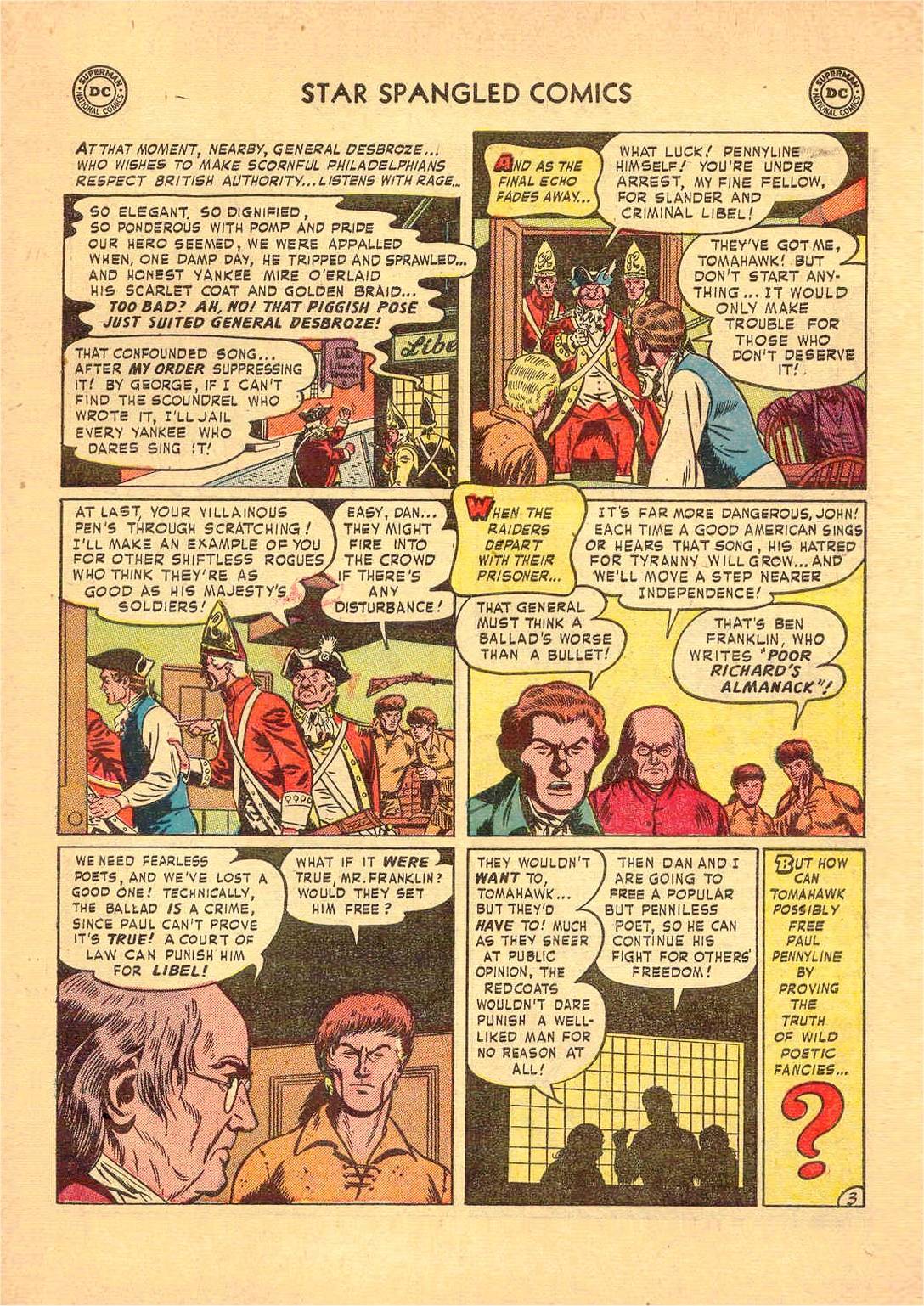 Read online Star Spangled Comics comic -  Issue #130 - 31