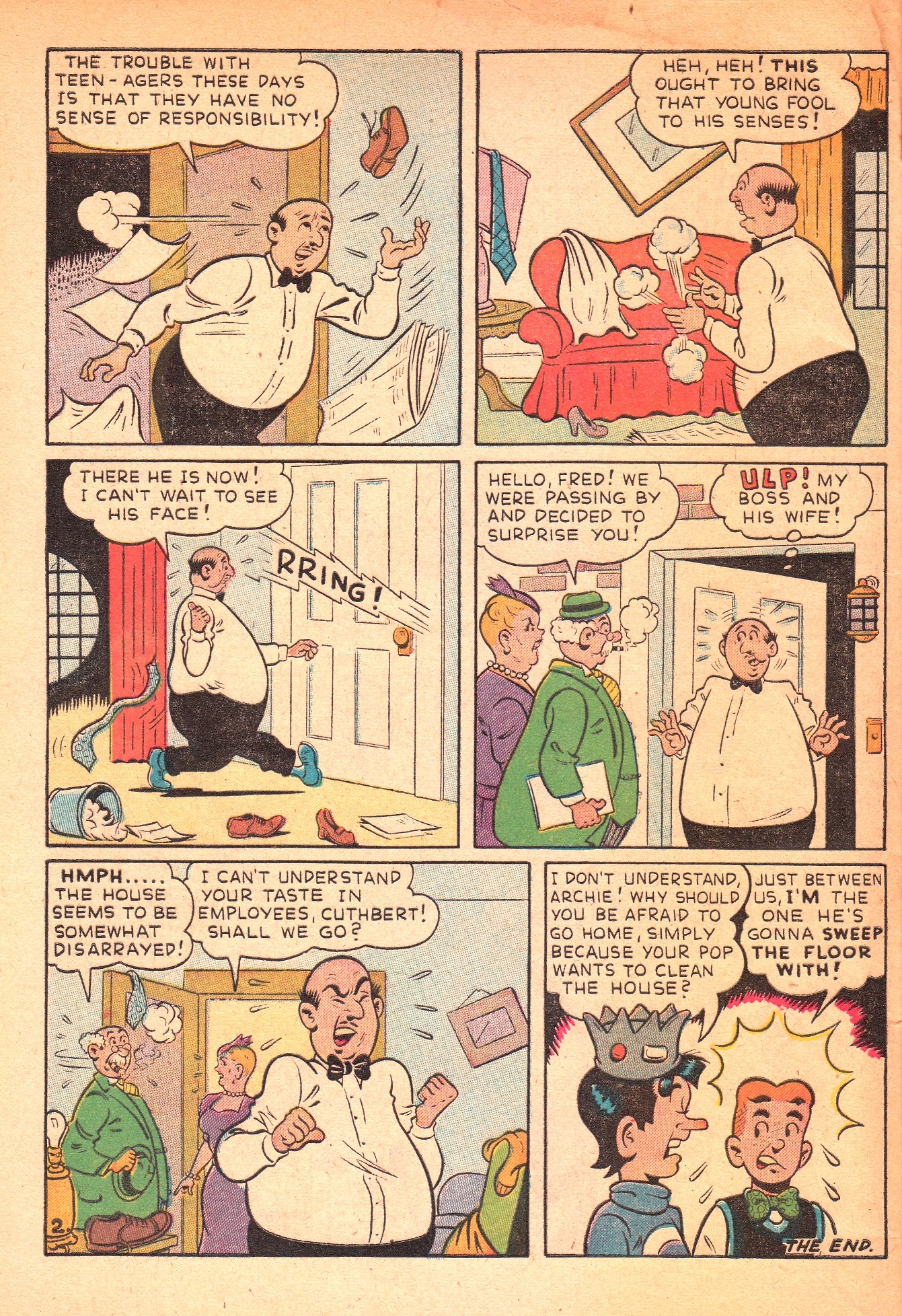 Read online Archie's Joke Book Magazine comic -  Issue #3 - 32