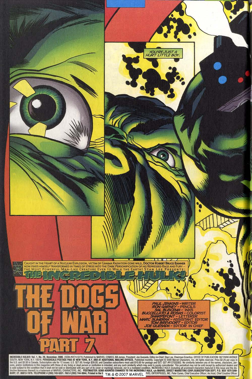 Read online The Incredible Hulk (2000) comic -  Issue #20 - 6
