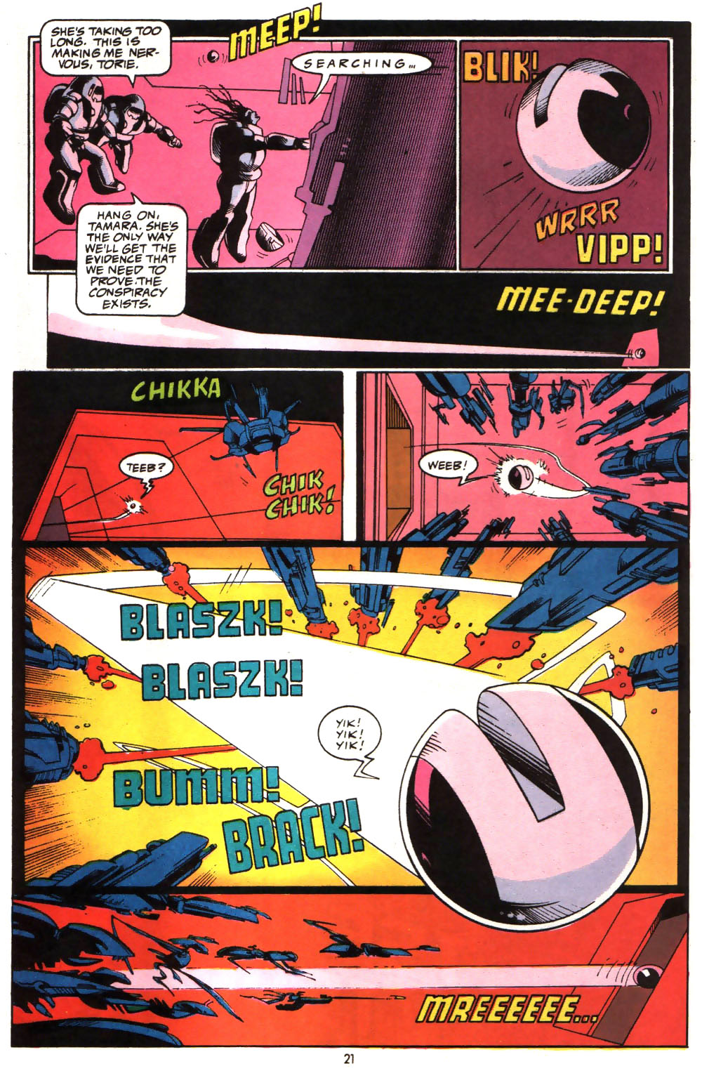 Read online Alien Legion (1987) comic -  Issue #8 - 23