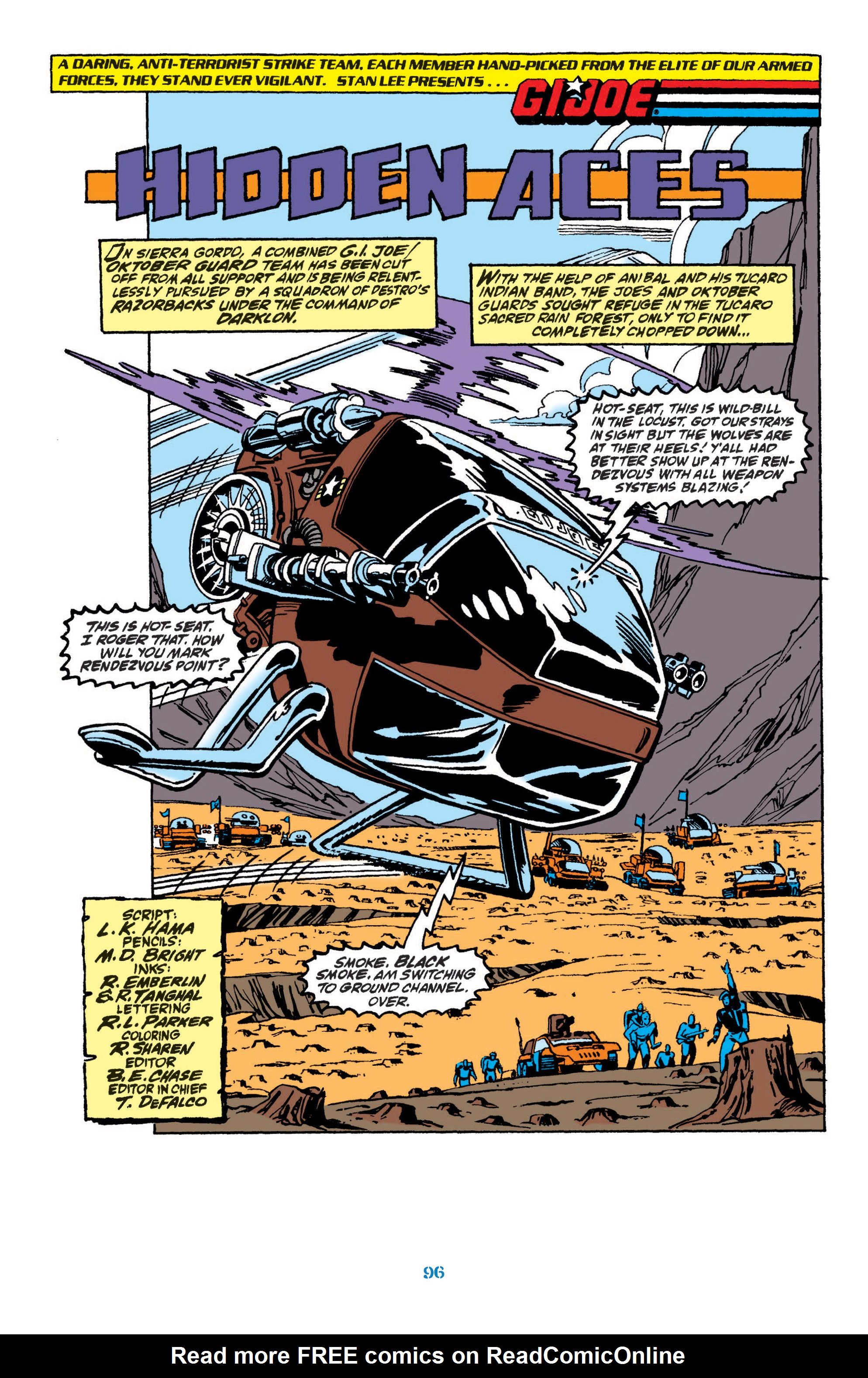 Read online Classic G.I. Joe comic -  Issue # TPB 11 (Part 1) - 97