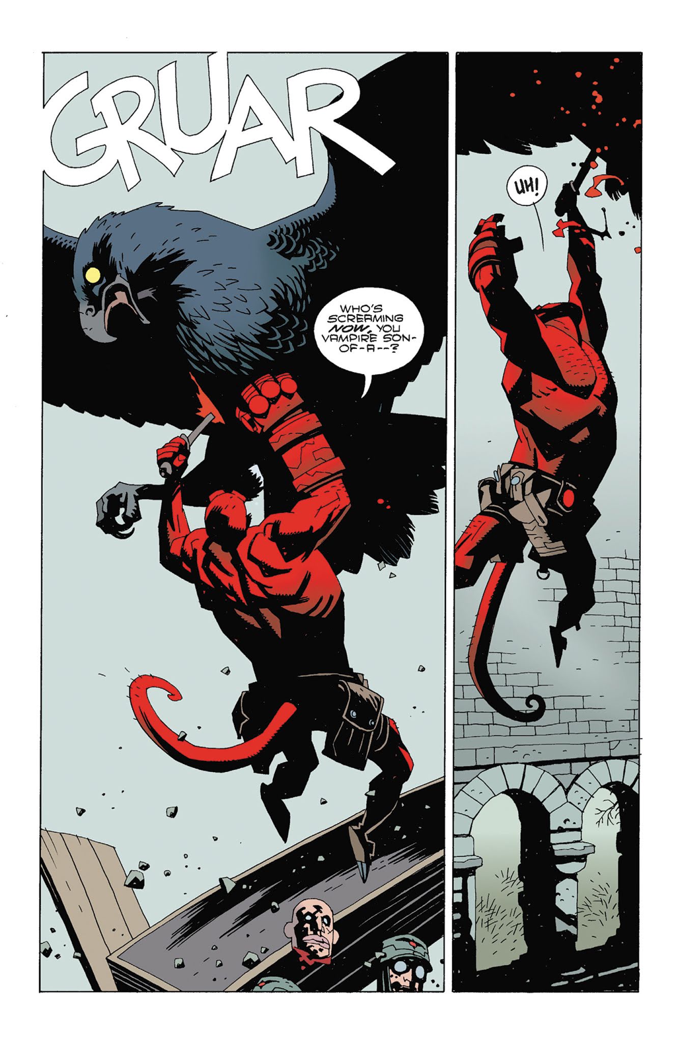 Read online Hellboy: Wake the Devil comic -  Issue # _TPB - 62
