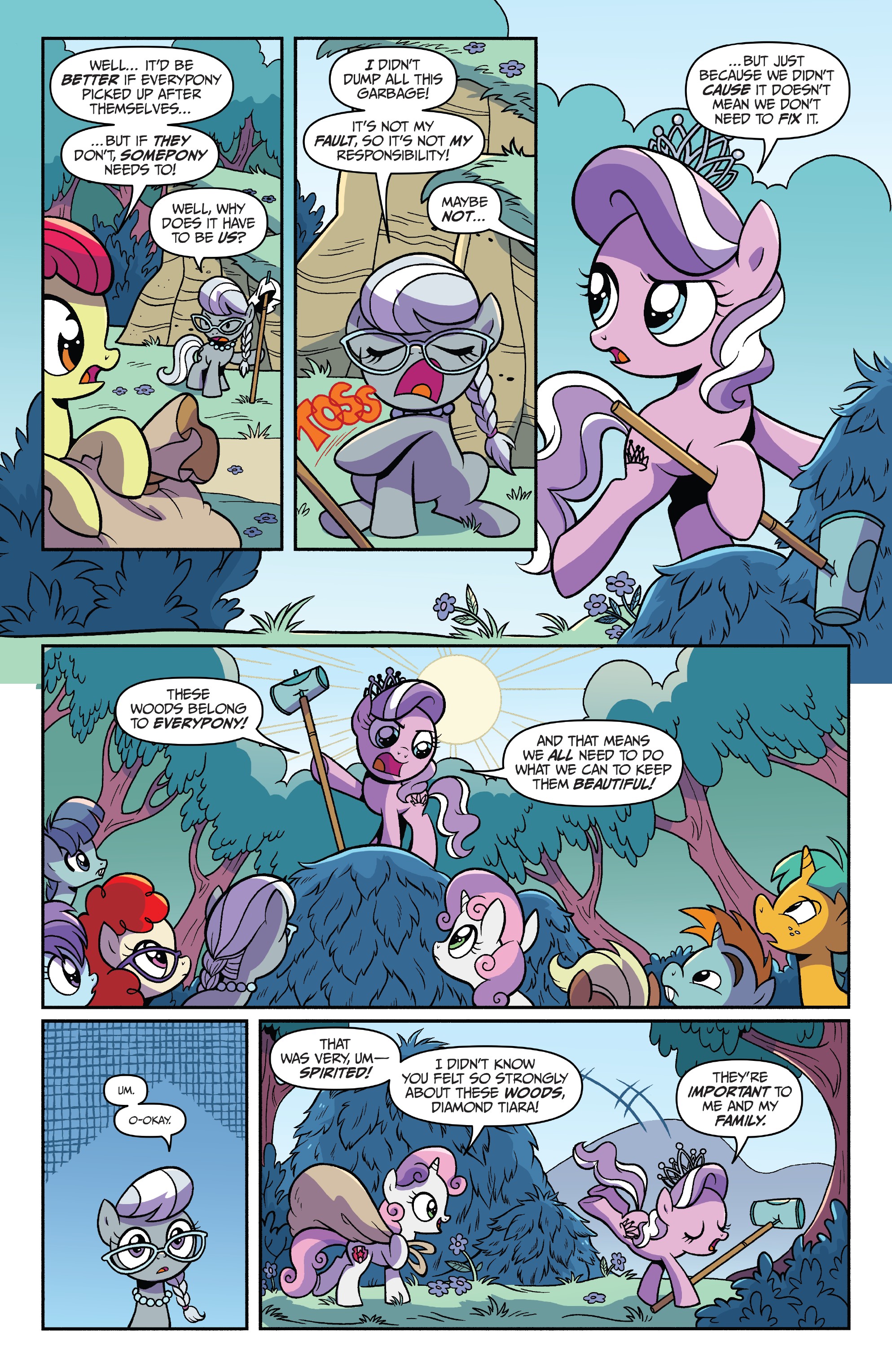 Read online My Little Pony: Spirit of the Forest comic -  Issue #1 - 7