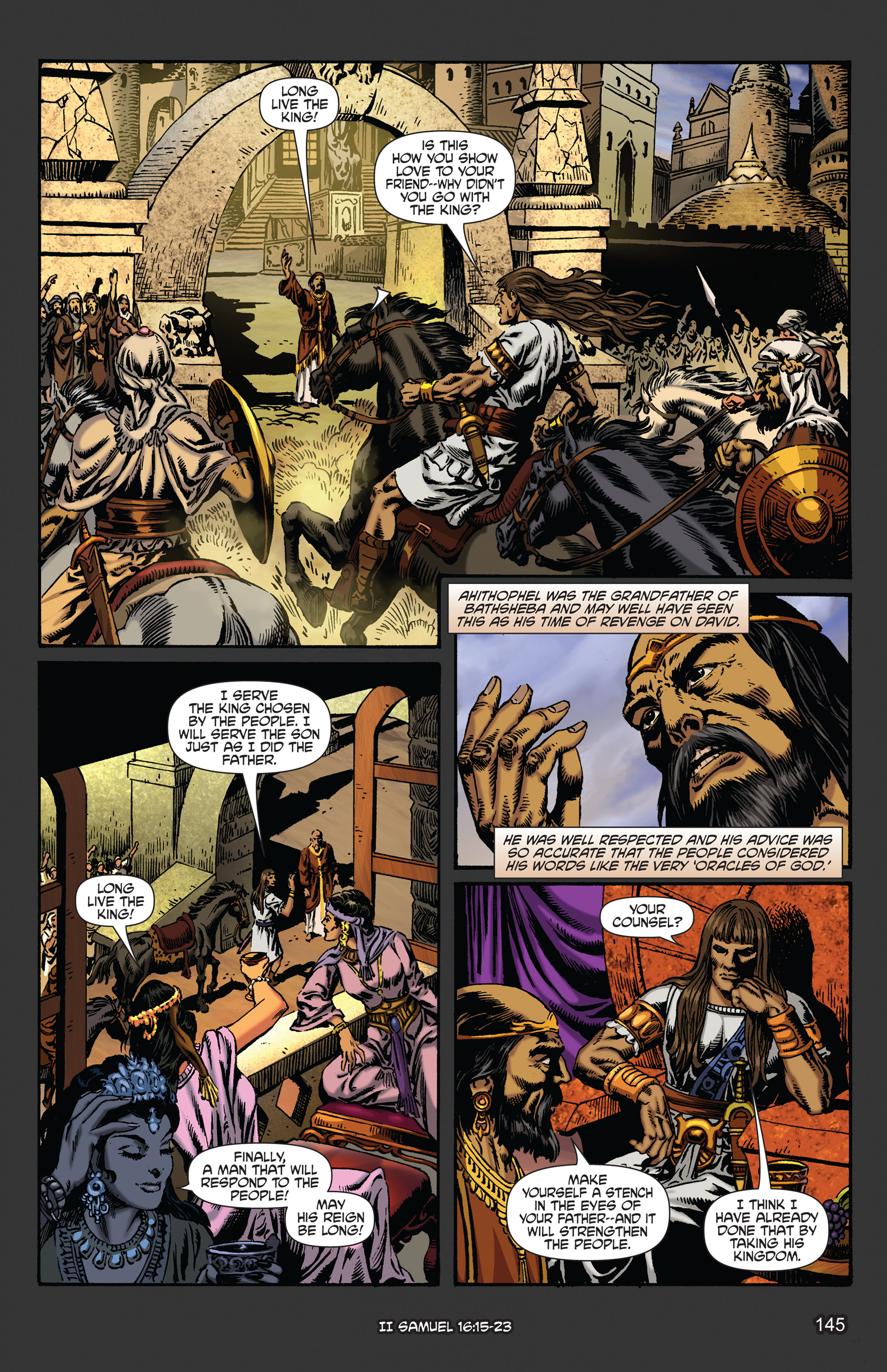 Read online The Kingstone Bible comic -  Issue #5 - 149
