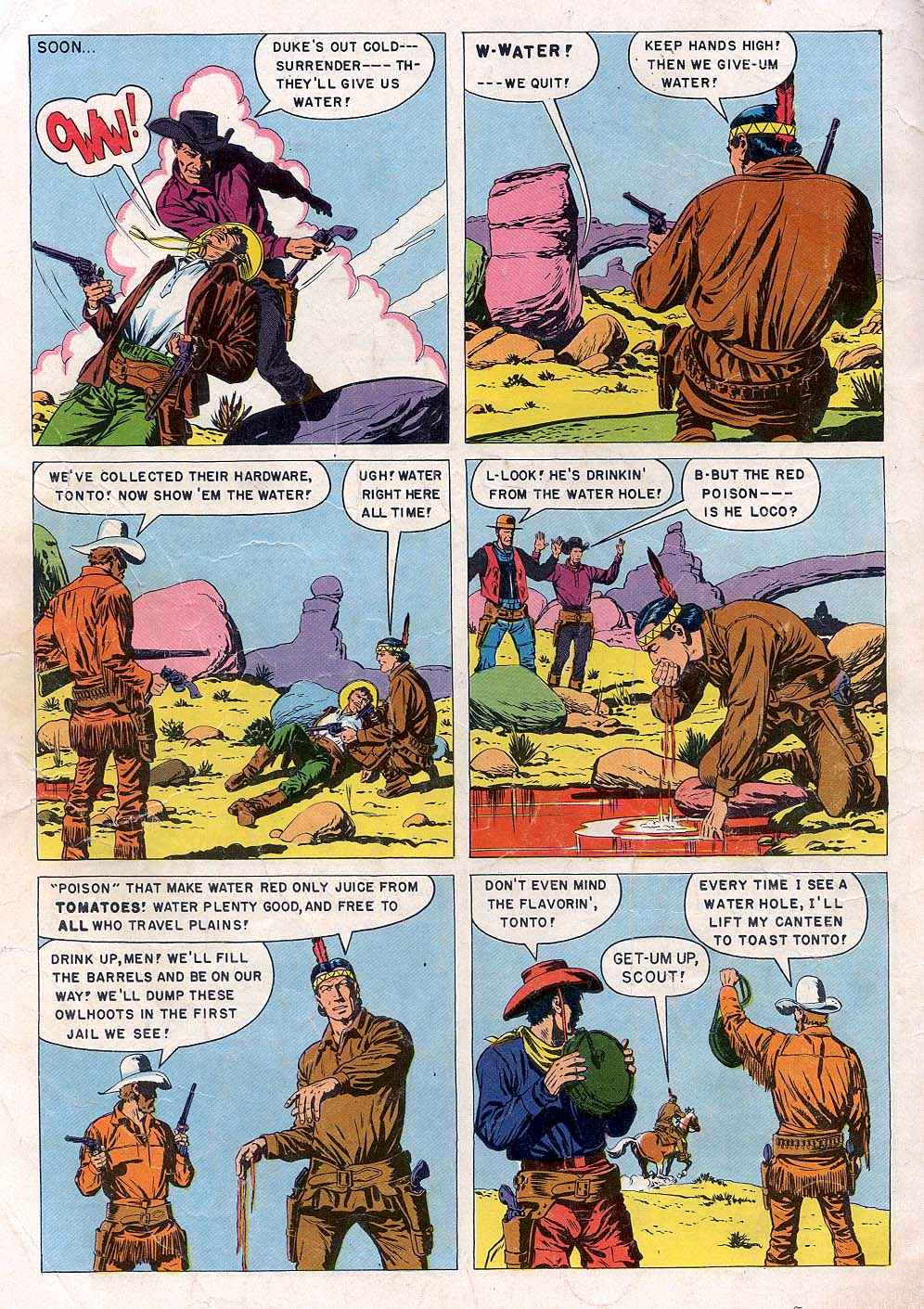Read online Lone Ranger's Companion Tonto comic -  Issue #13 - 36