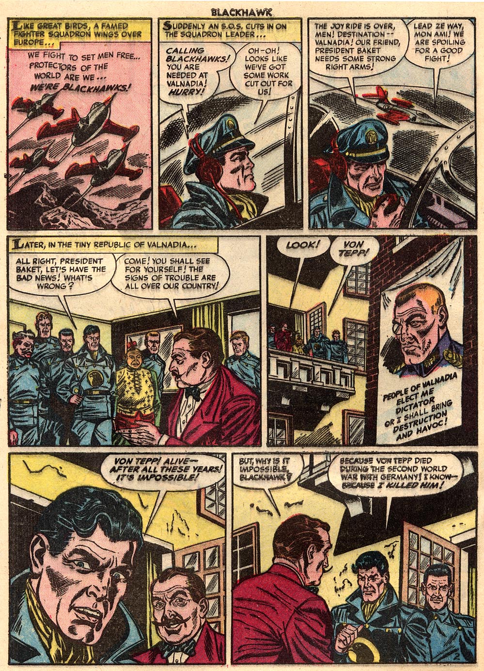 Read online Blackhawk (1957) comic -  Issue #71 - 4