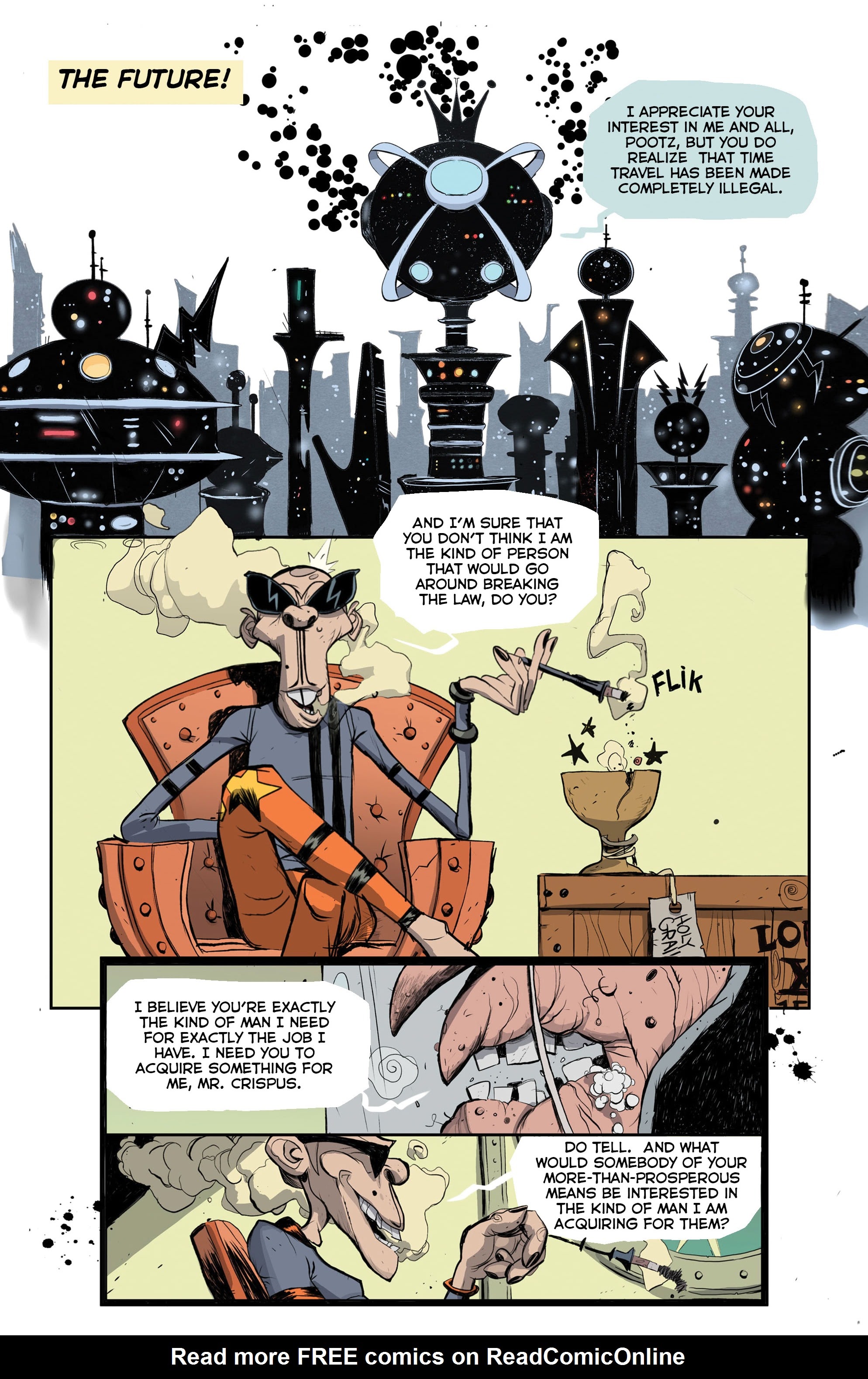 Read online The Unholy Bastards vs. the Future! comic -  Issue # Full - 5