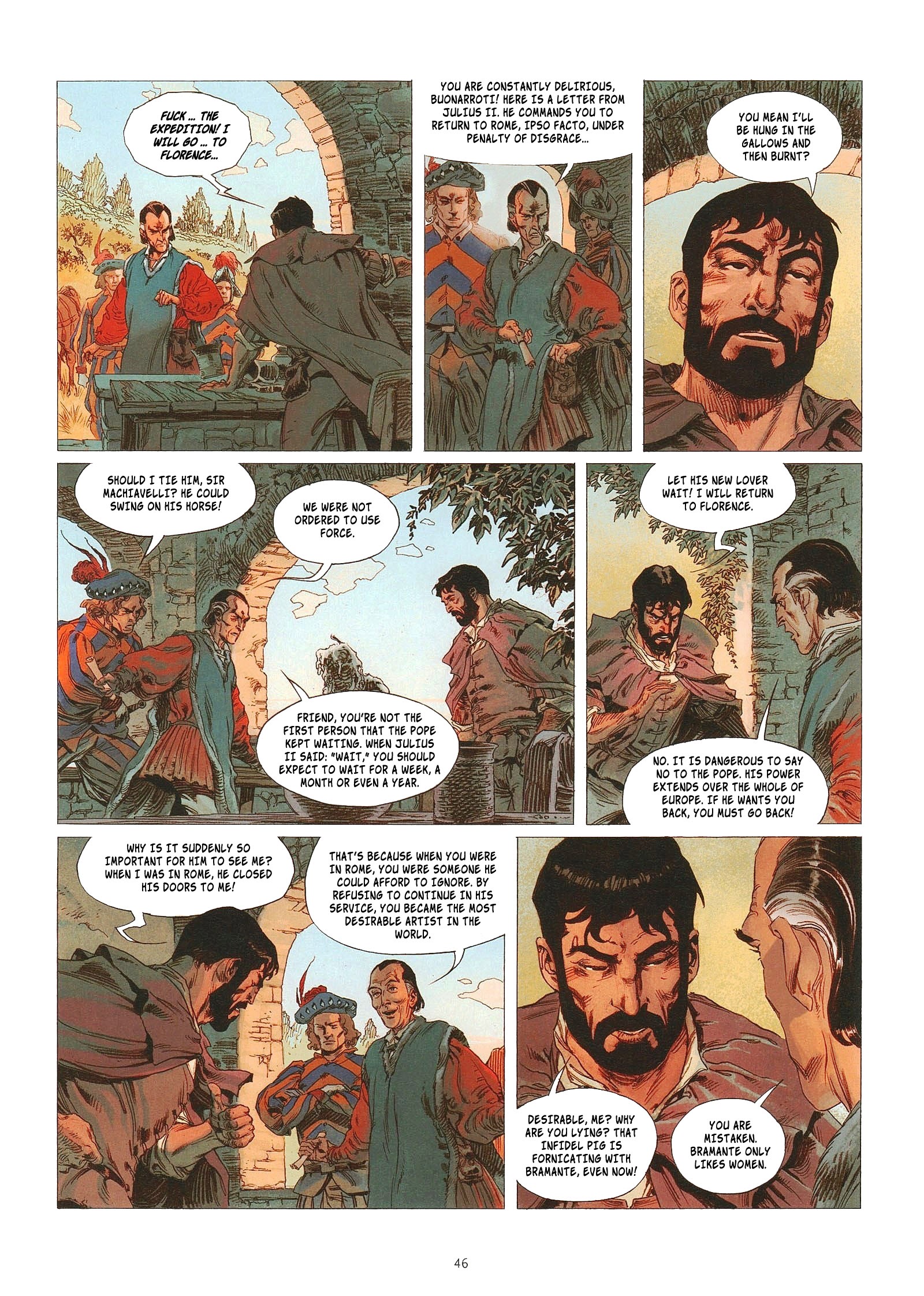 Read online The Terrible Pope comic -  Issue #2 - 46