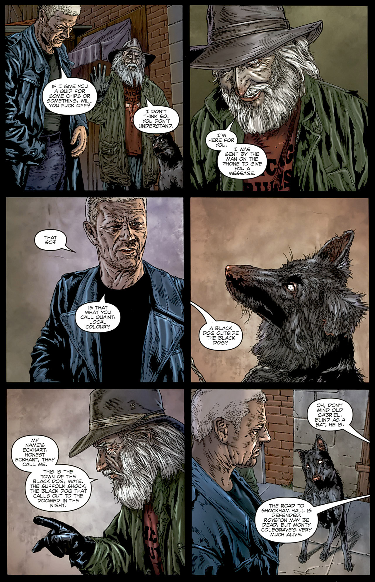 Read online Gravel comic -  Issue #5 - 6