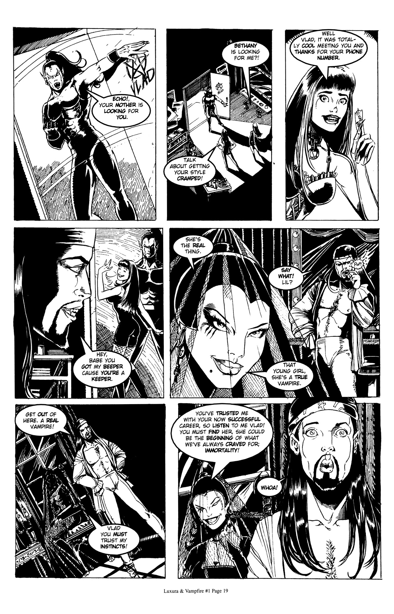 Read online Luxura & Vampfire comic -  Issue # Full - 21