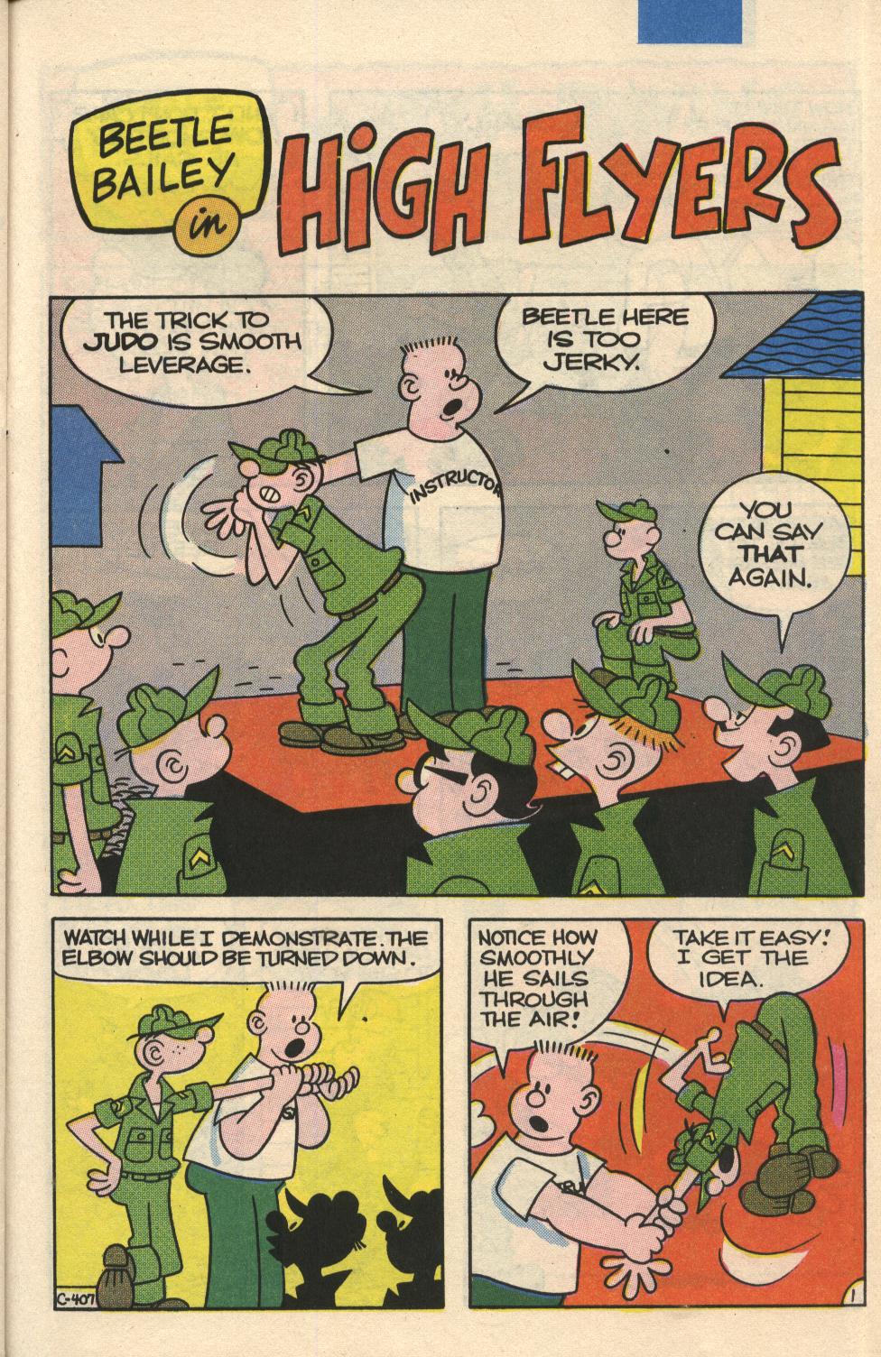 Read online Beetle Bailey comic -  Issue #1 - 21