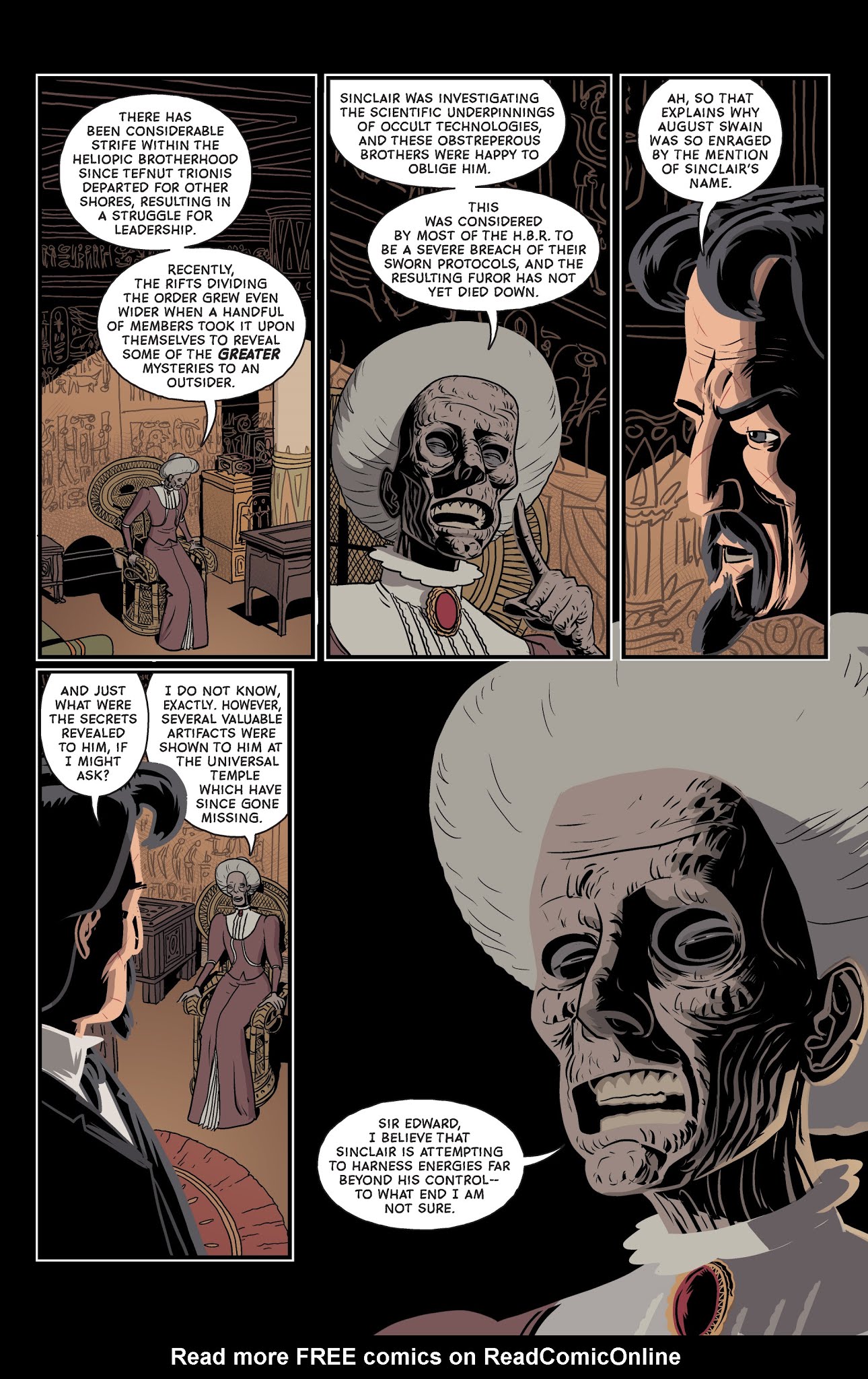 Read online Witchfinder: The Gates of Heaven comic -  Issue #3 - 9