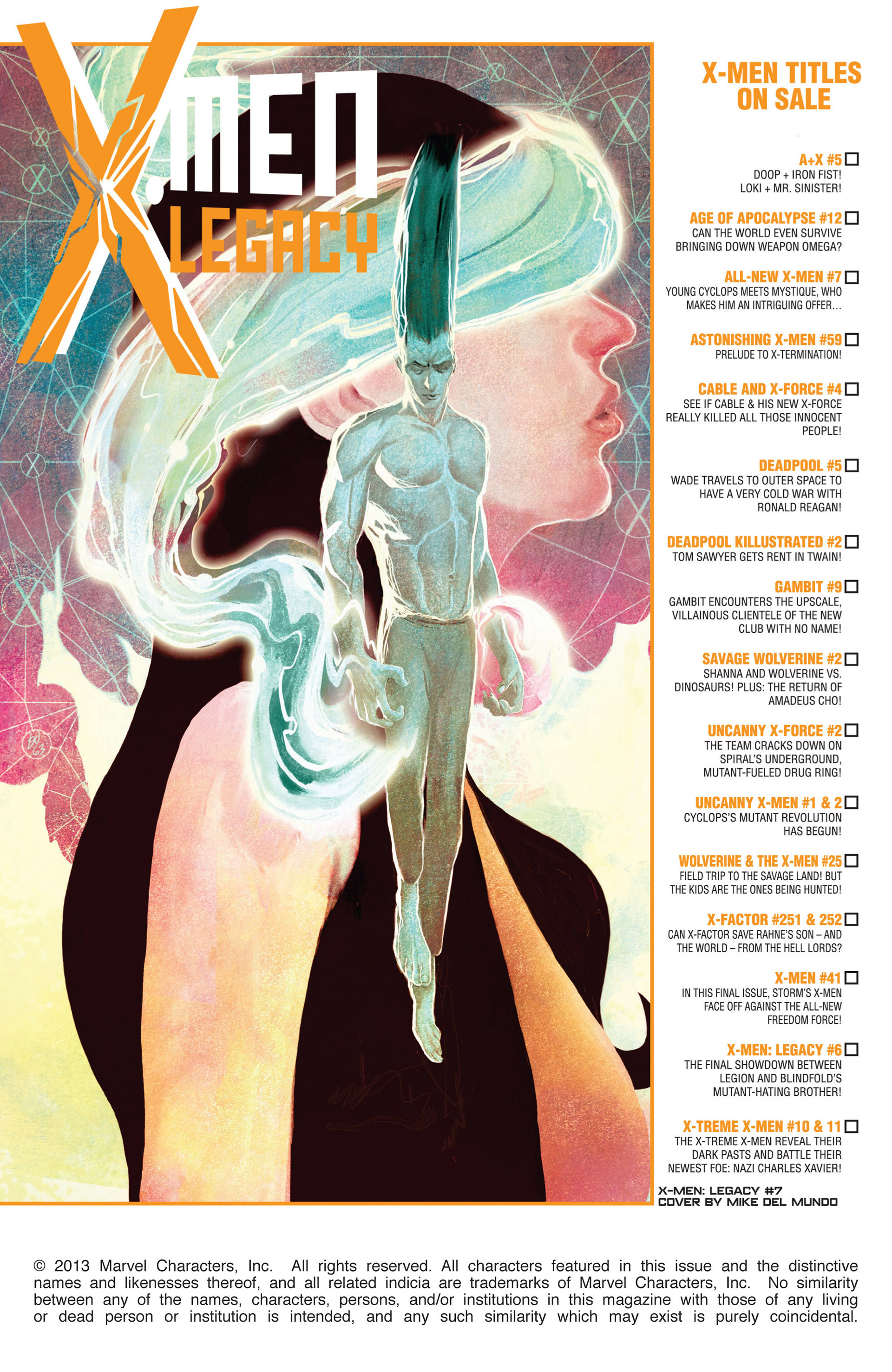 Read online X-Men: Legacy comic -  Issue #6 - 22