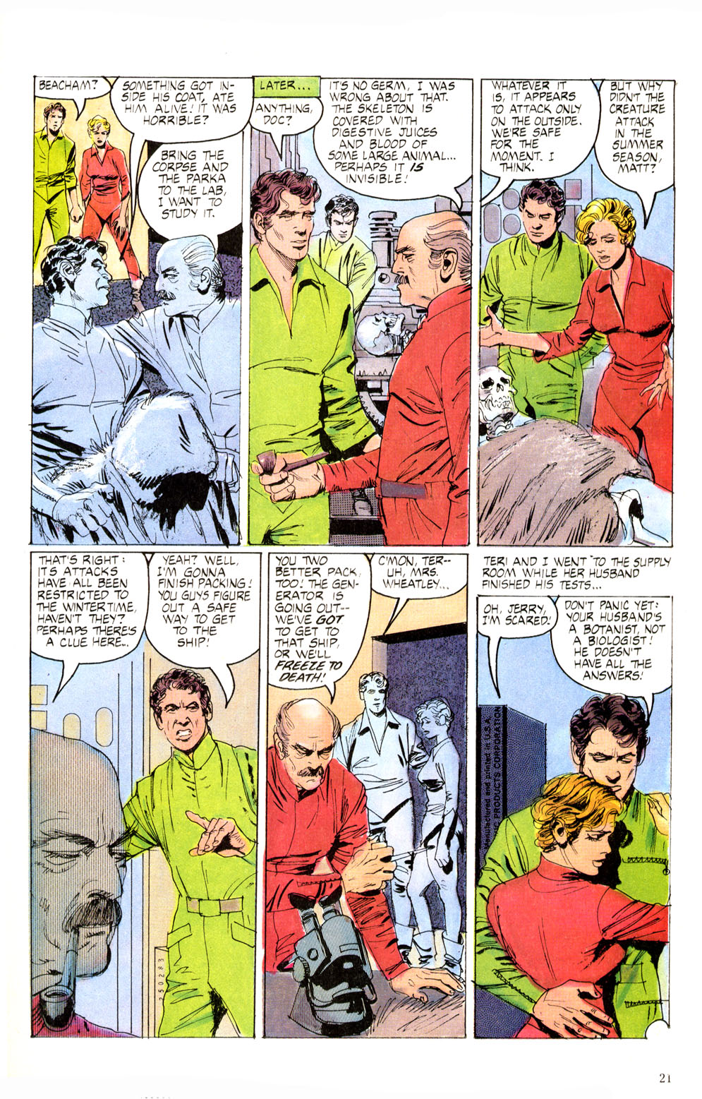 Read online Alien Worlds comic -  Issue #7 - 23