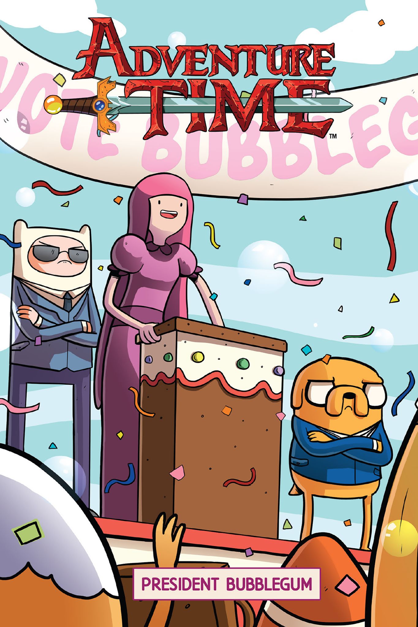 Read online Adventure Time: President Bubblegum comic -  Issue # TPB - 1