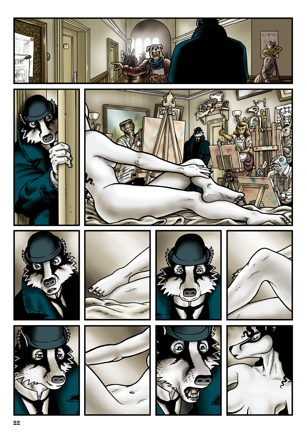 Read online Grandville Bête Noire comic -  Issue # TPB - 25