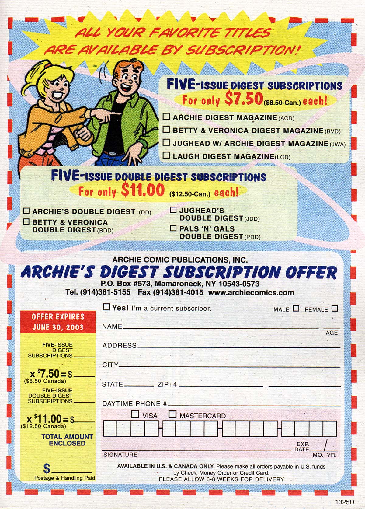 Read online Jughead's Double Digest Magazine comic -  Issue #93 - 185