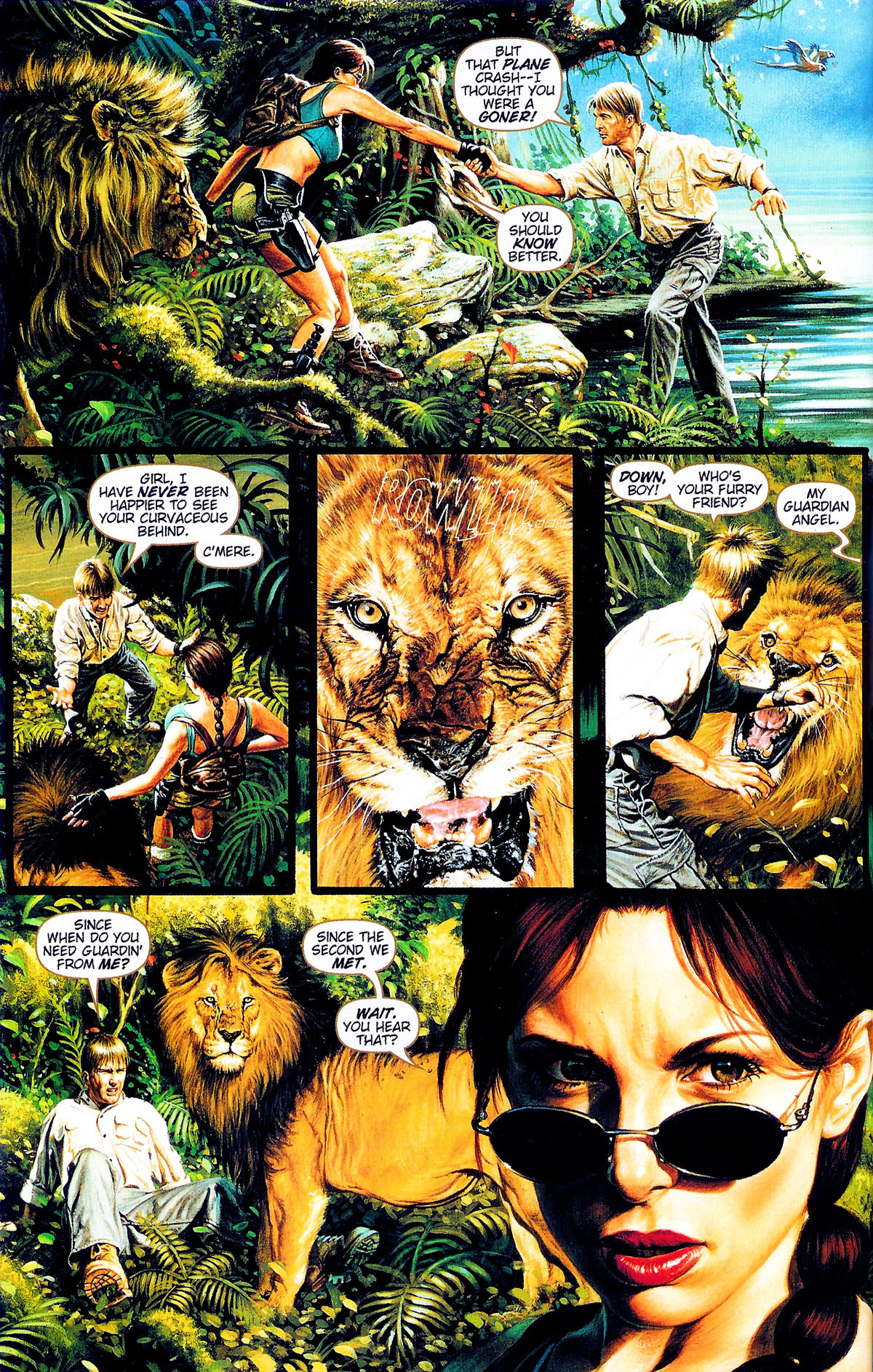 Read online Tomb Raider: The Greatest Treasure of All comic -  Issue #1 - 5