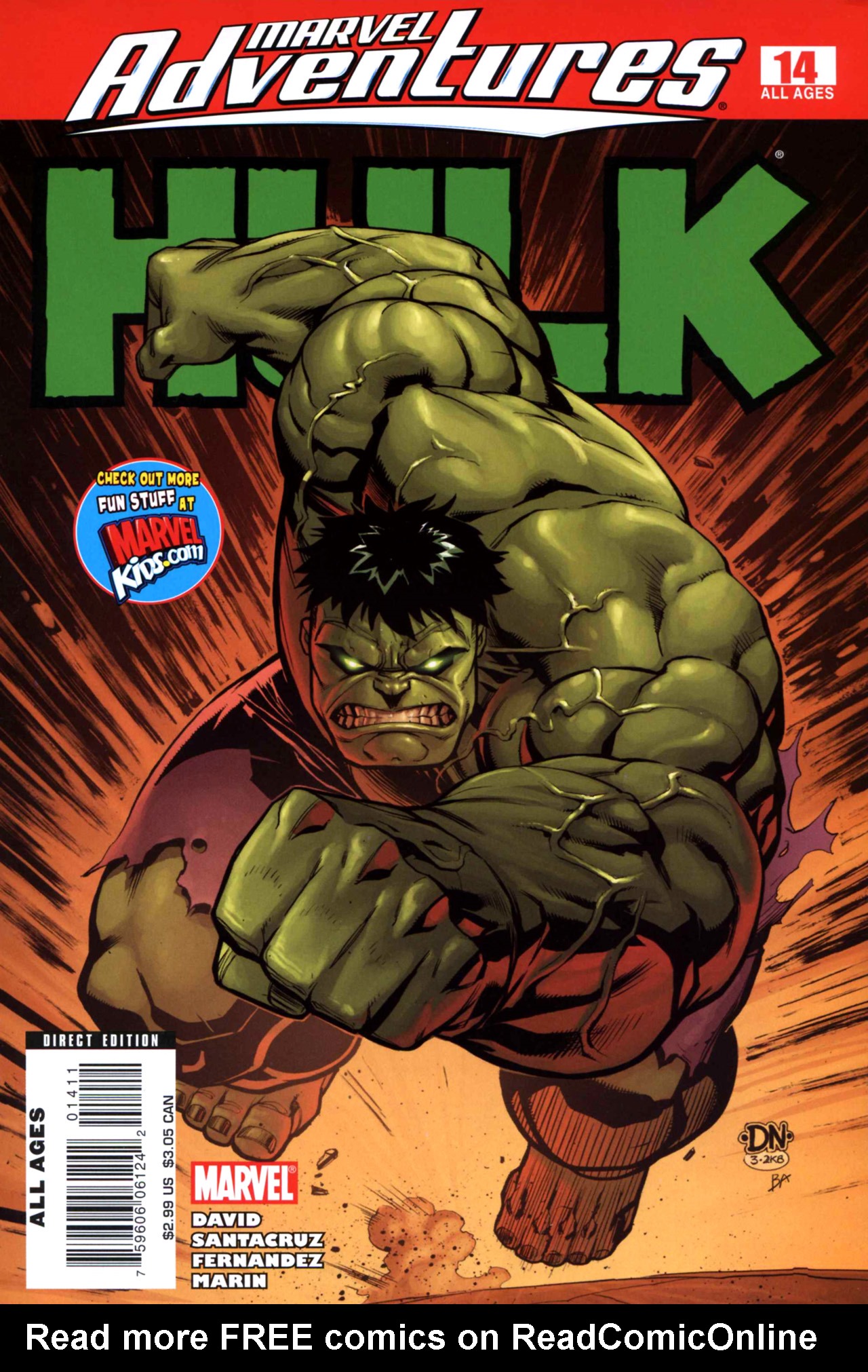 Read online Marvel Adventures Hulk comic -  Issue #14 - 1
