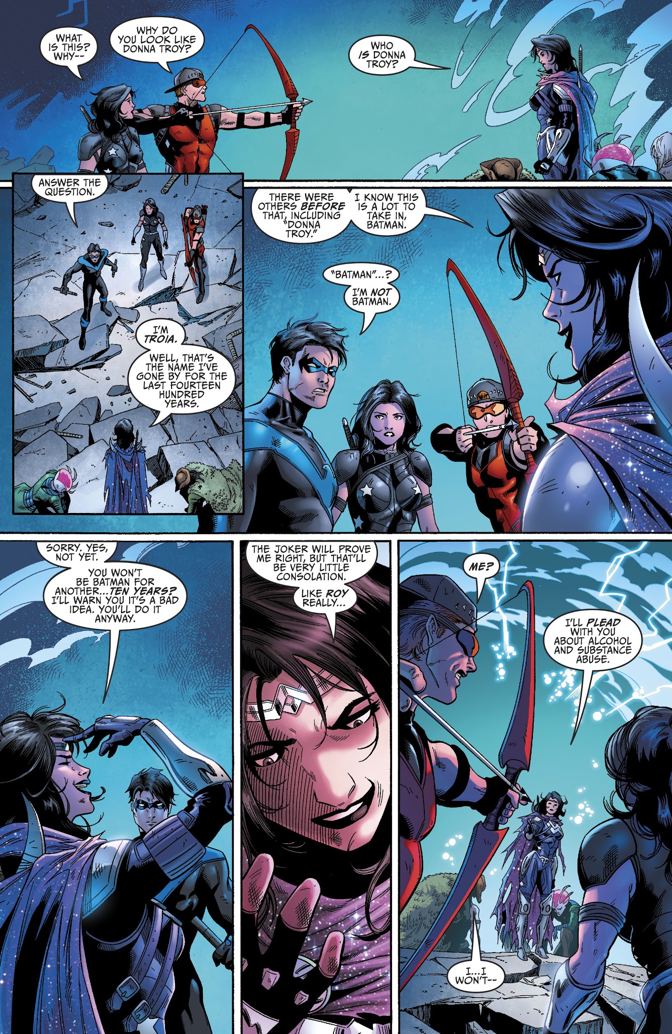 Read online Titans (2016) comic -  Issue #17 - 6