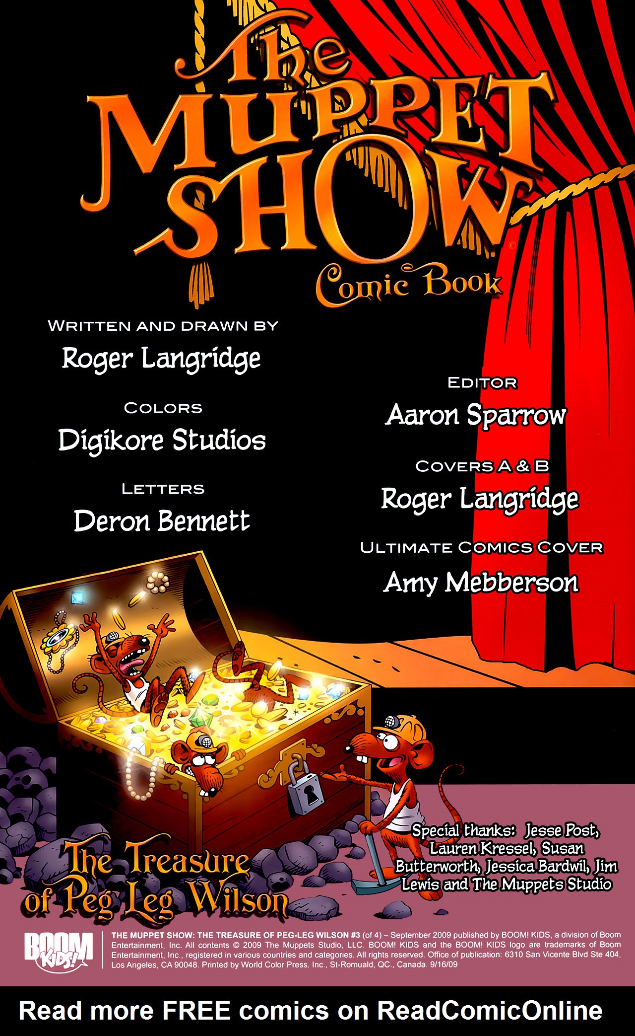 Read online The Muppet Show: The Treasure of Peg-Leg Wilson comic -  Issue #3 - 2