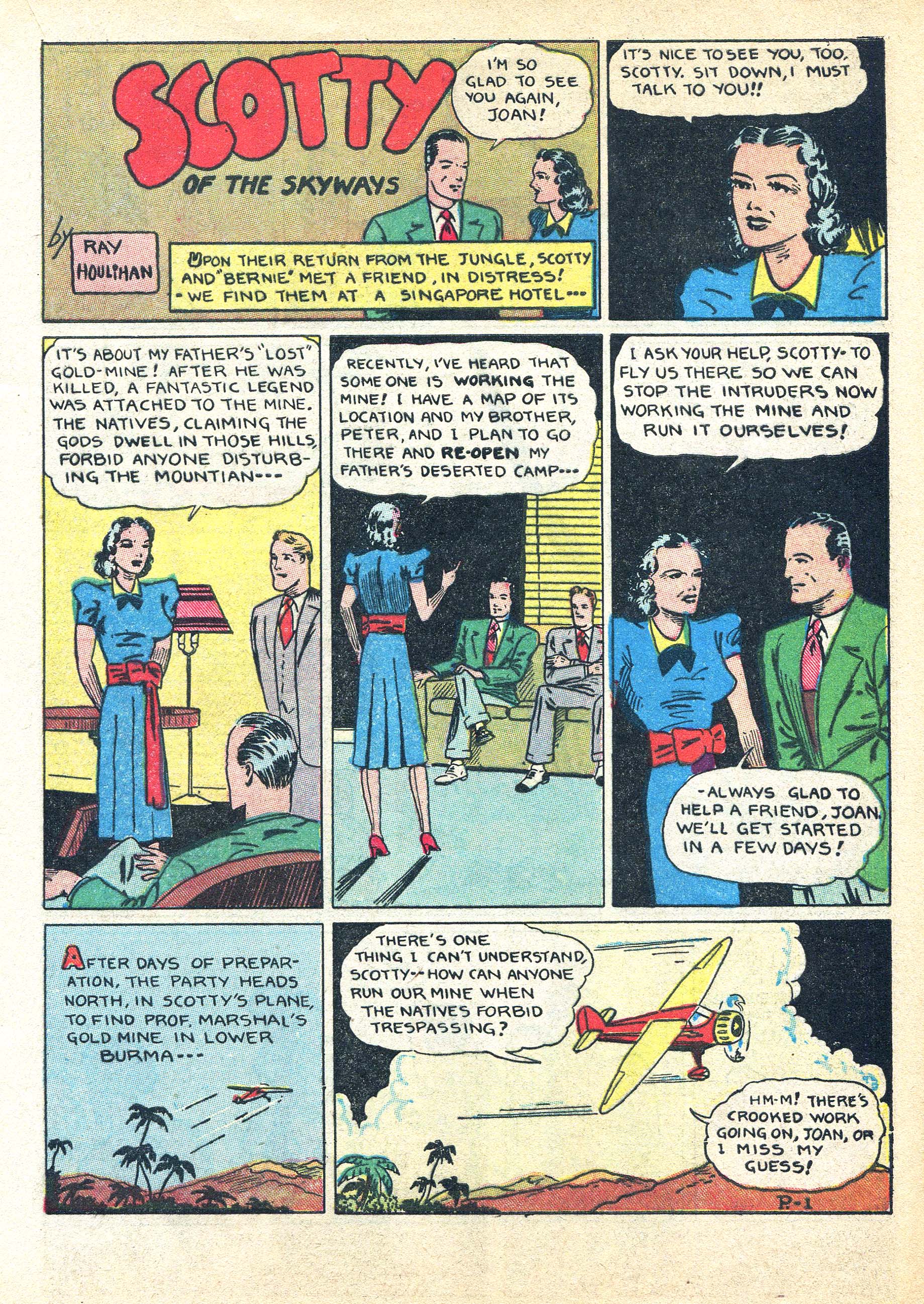 Read online Super Spy (1940) comic -  Issue #1 - 17