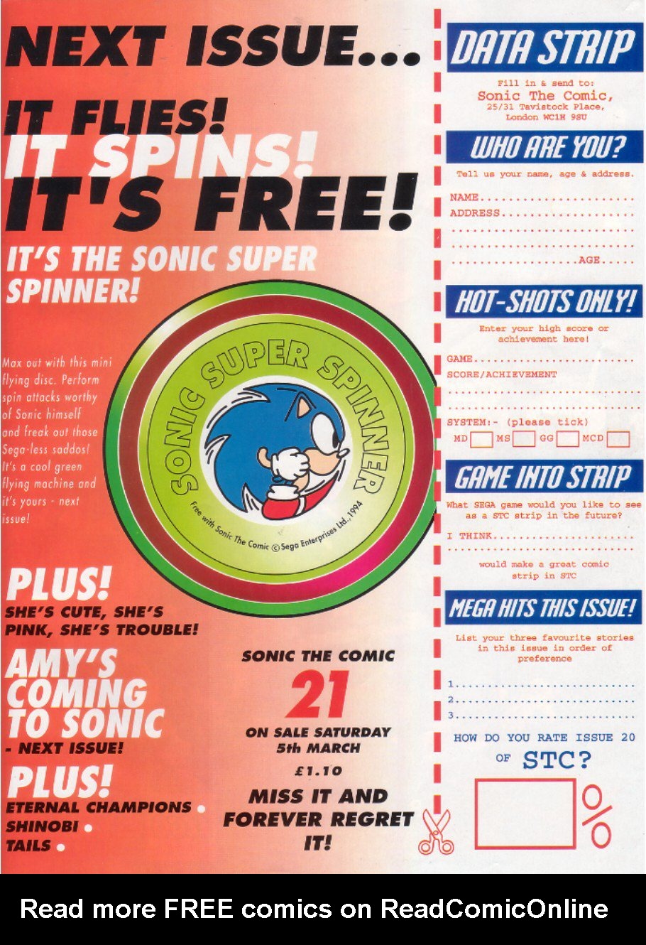 Read online Sonic the Comic comic -  Issue #20 - 32