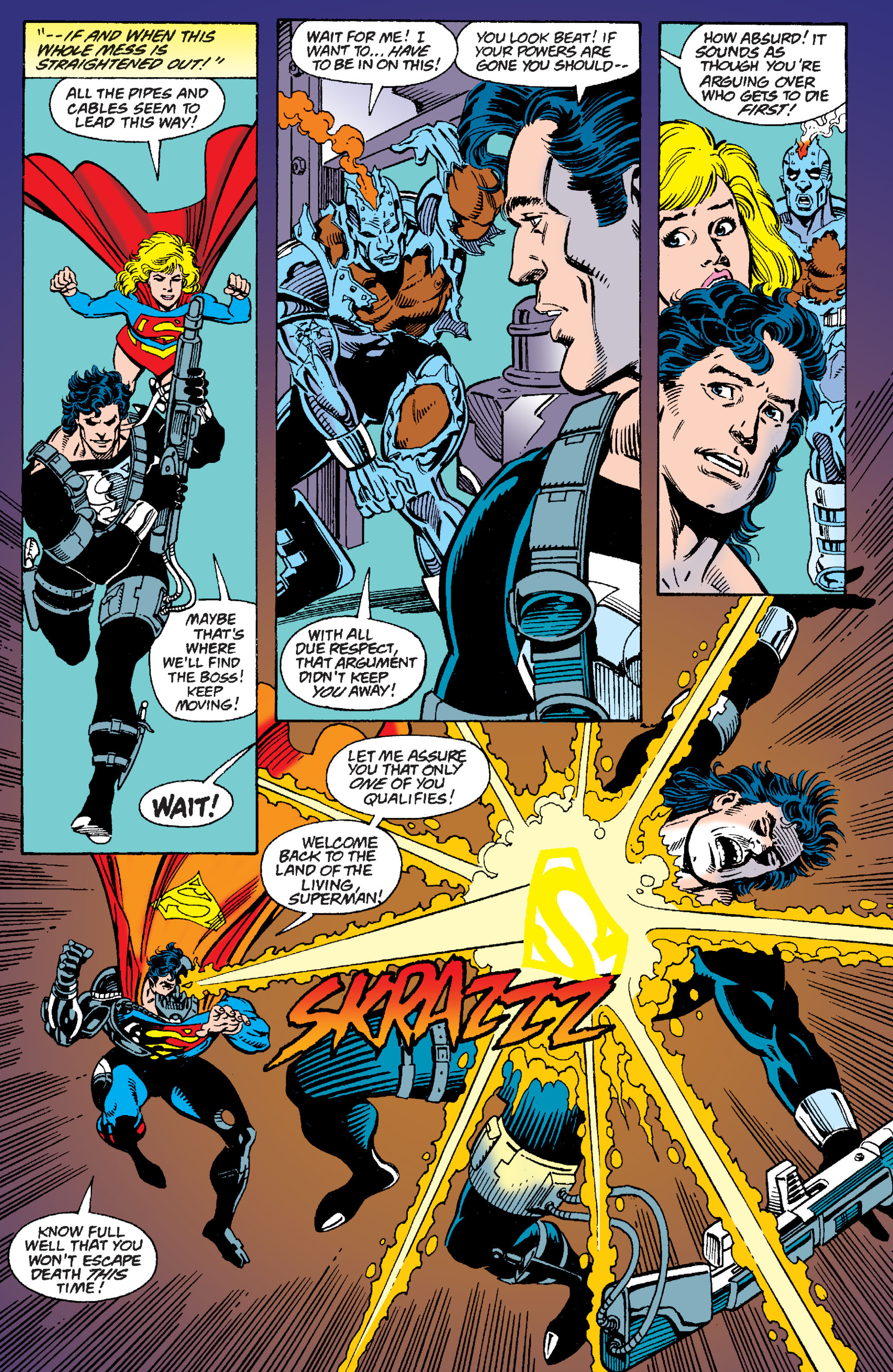 Read online Superman: The Death and Return of Superman Omnibus comic -  Issue # TPB (Part 13) - 22