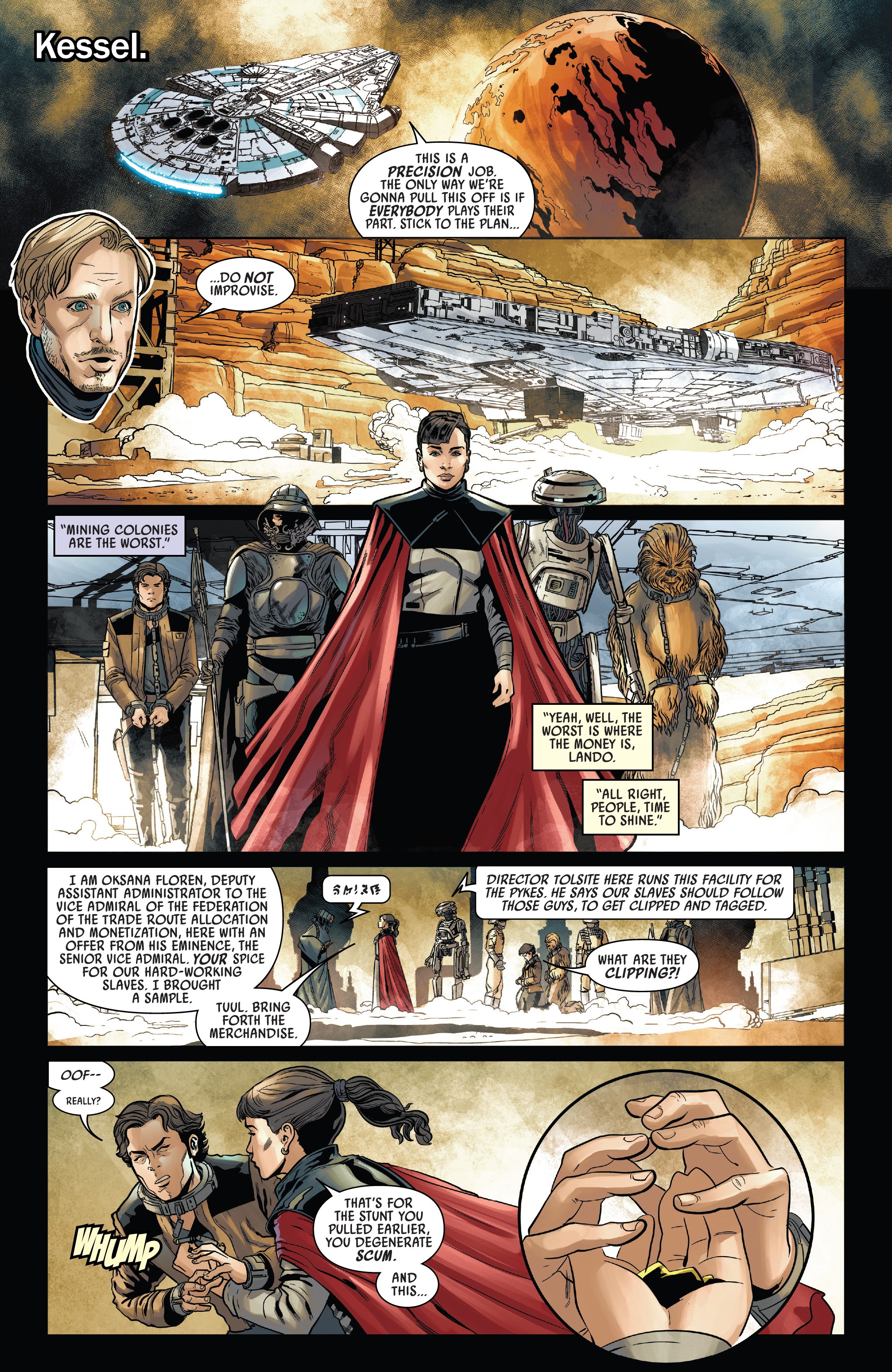 Read online Solo: A Star Wars Story Adaptation comic -  Issue #4 - 9