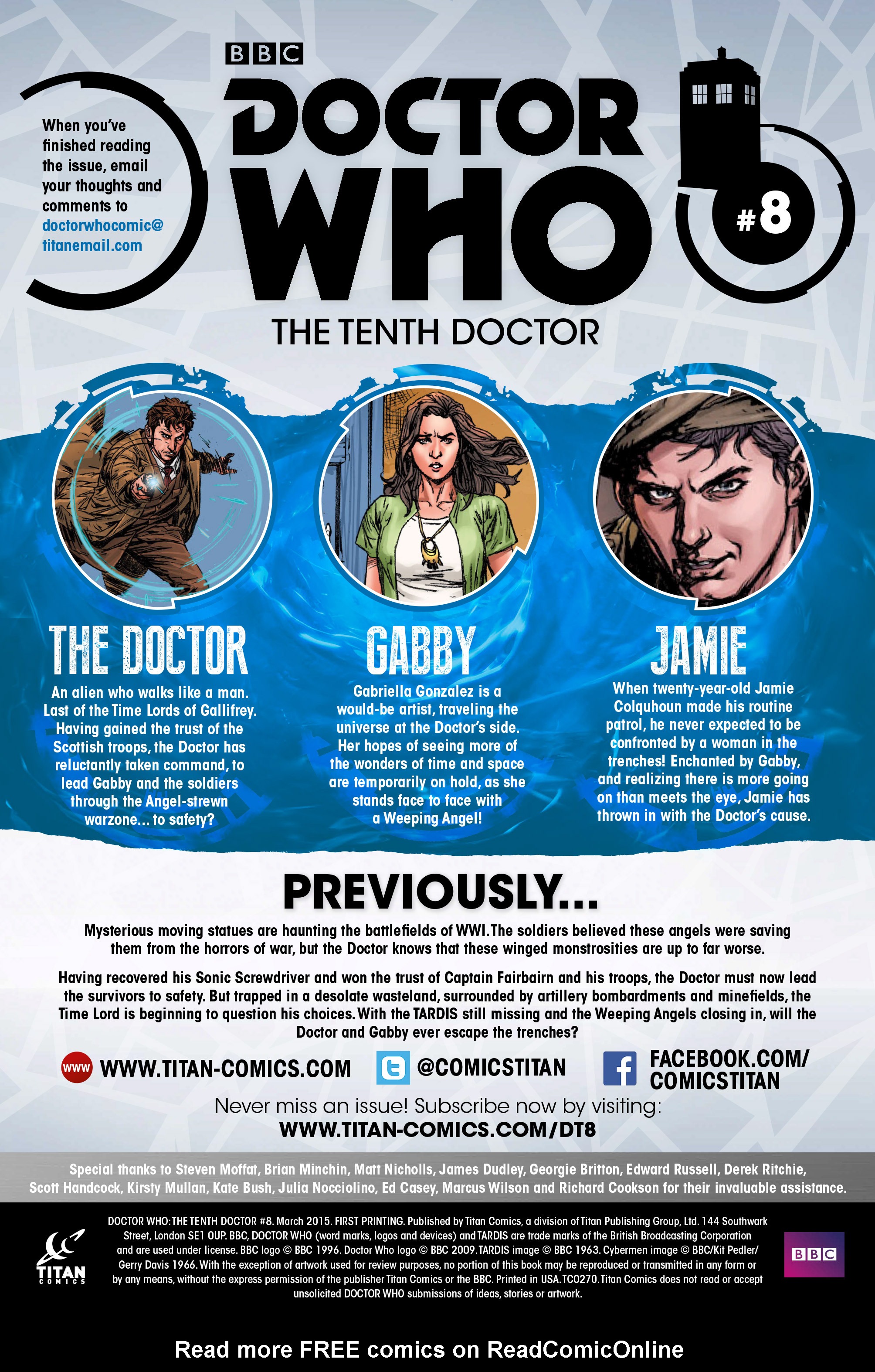 Read online Doctor Who: The Tenth Doctor comic -  Issue #8 - 3