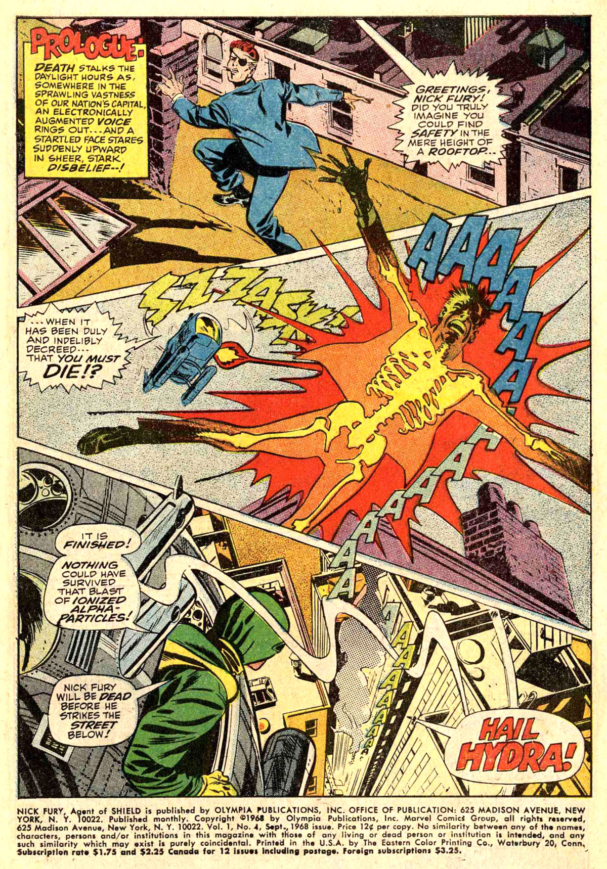 Read online Nick Fury, Agent of SHIELD comic -  Issue #4 - 3