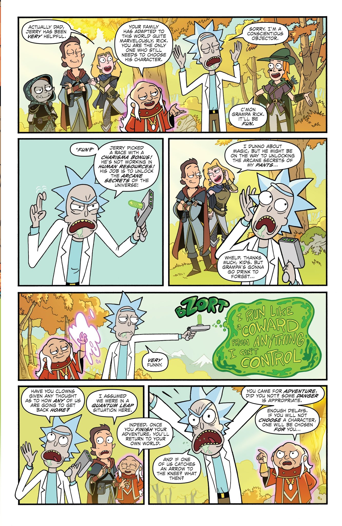 Read online Rick and Morty vs Dungeons & Dragons comic -  Issue #3 - 13