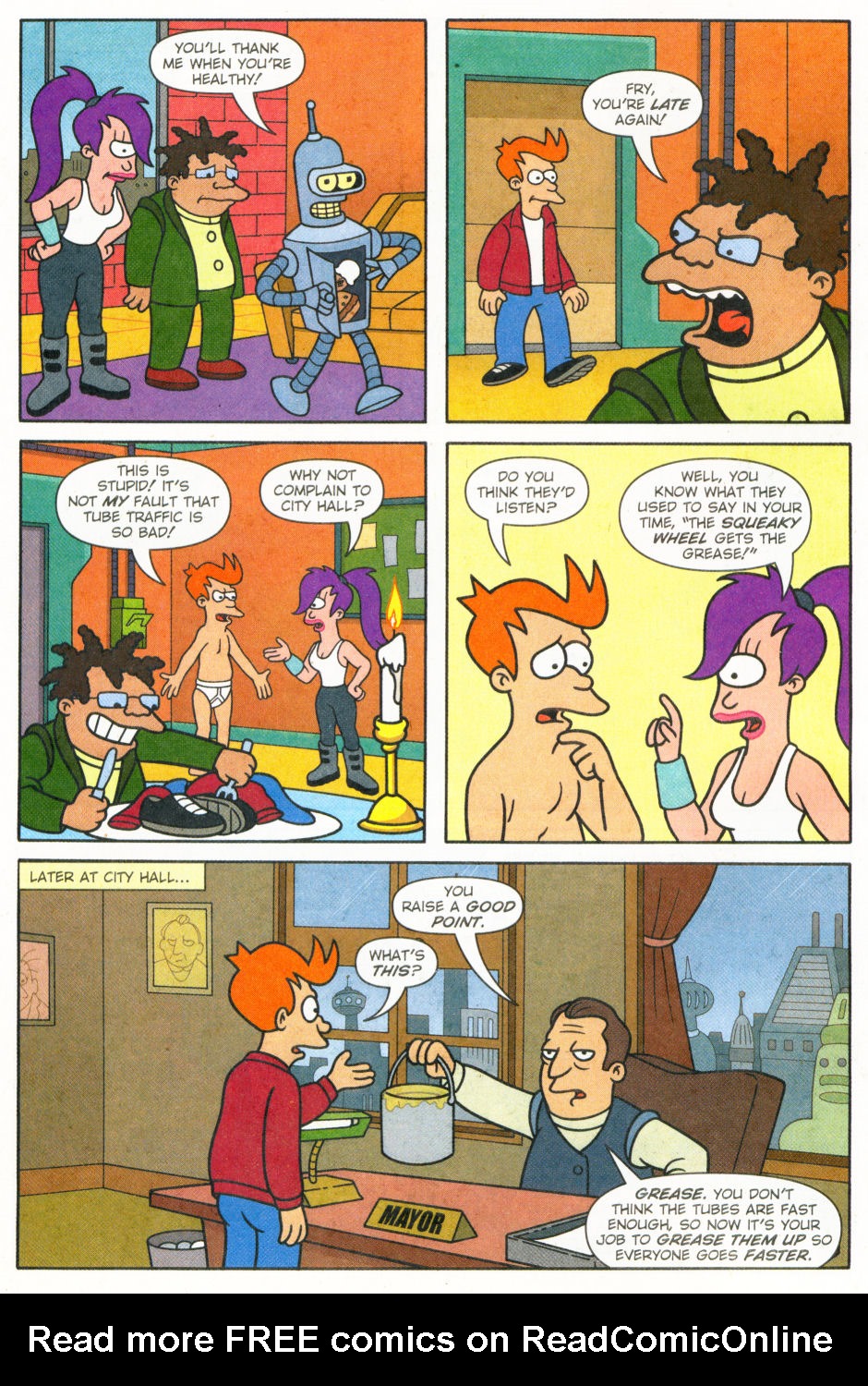 Read online Futurama Comics comic -  Issue #22 - 13