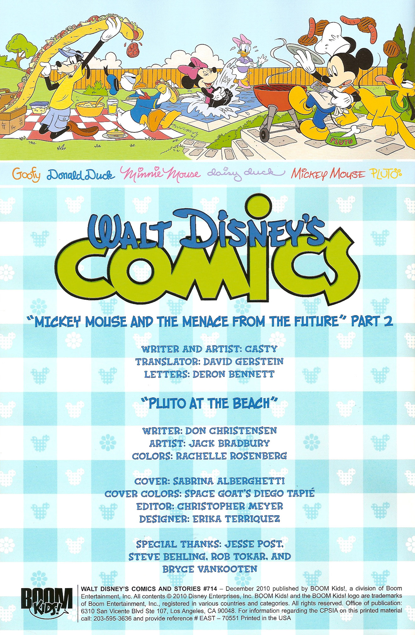 Read online Walt Disney's Comics and Stories comic -  Issue #714 - 2