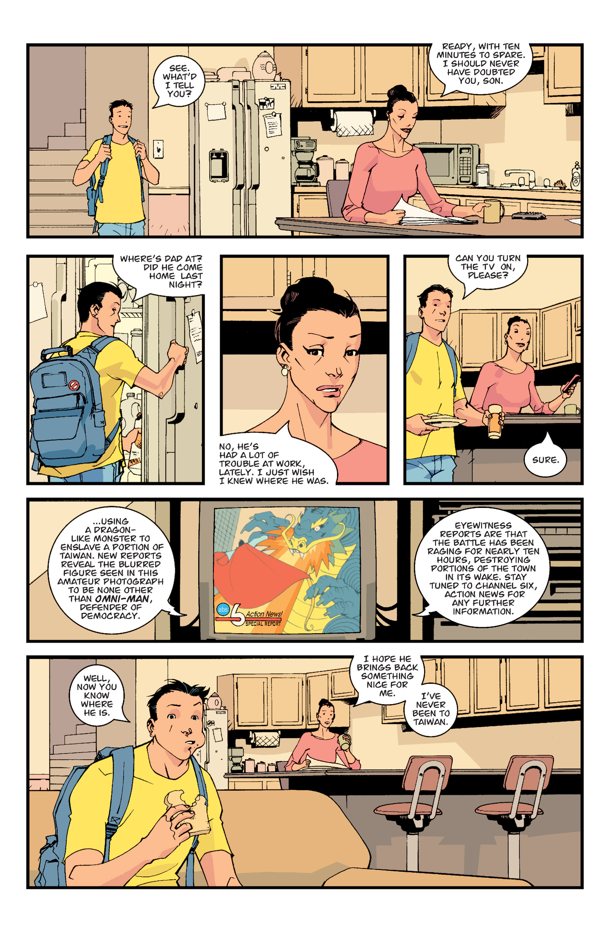 Read online Invincible comic -  Issue # _TPB 1 - Family matters - 13