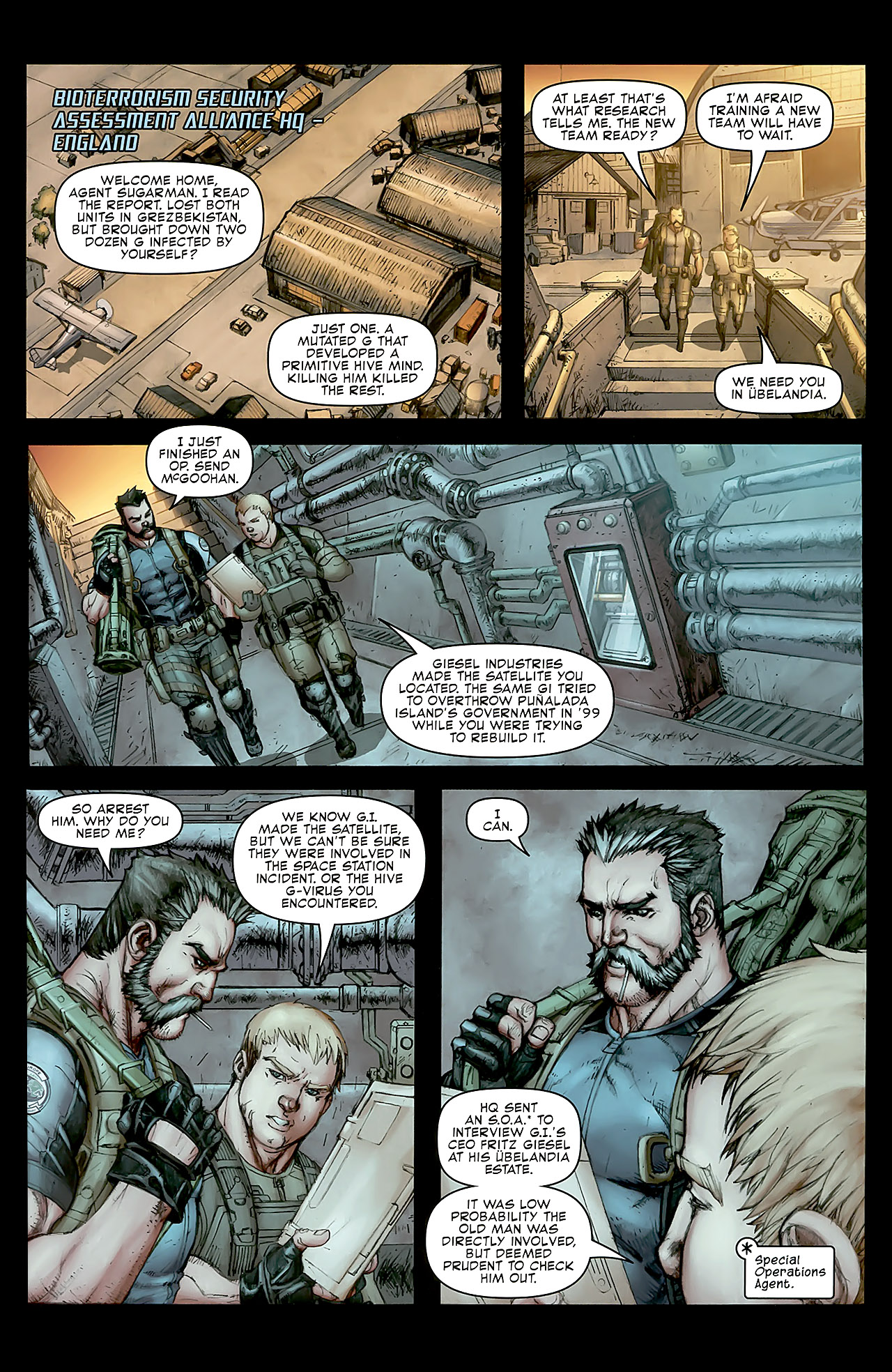 Read online Resident Evil (2009) comic -  Issue #3 - 8