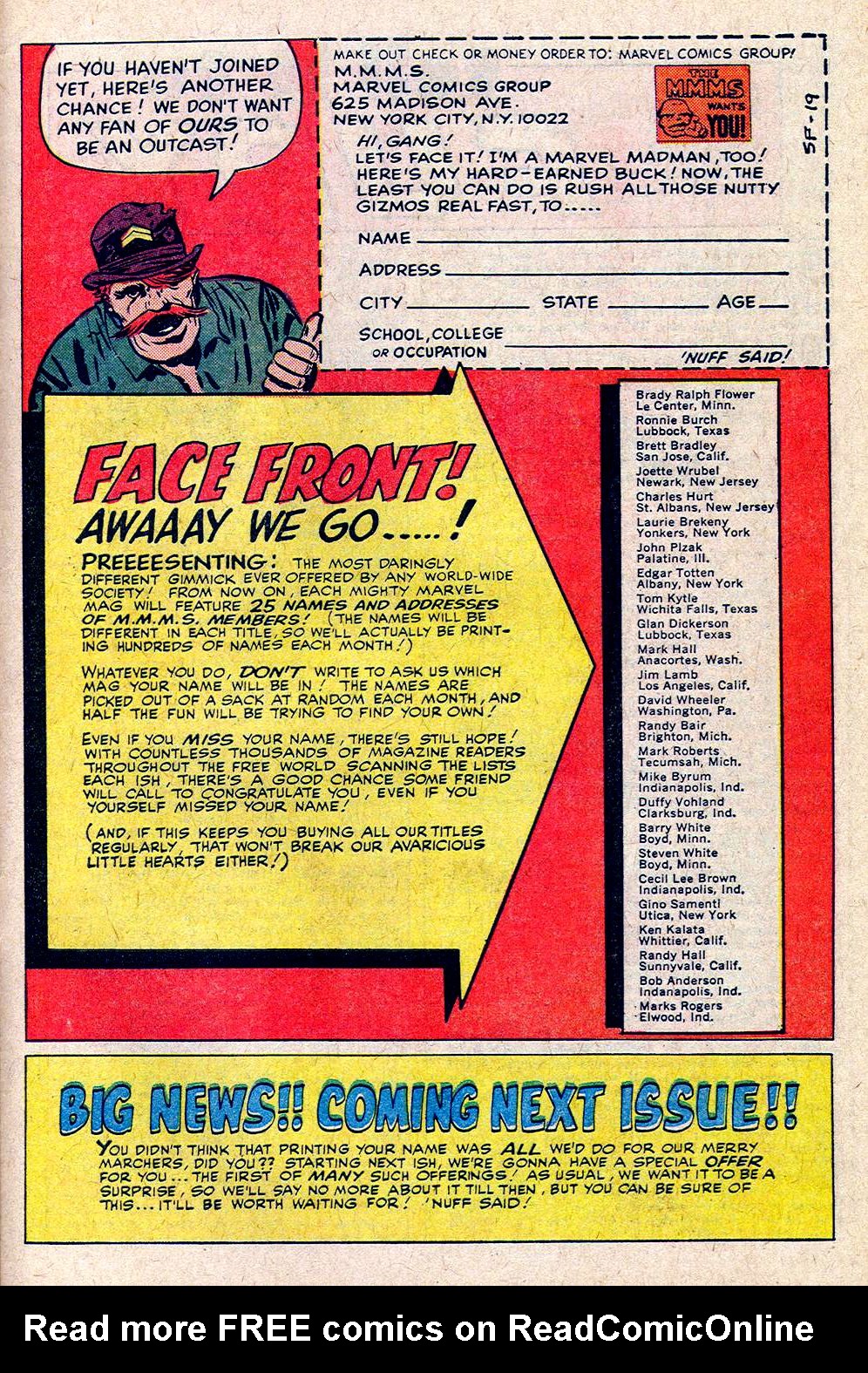 Read online Sgt. Fury comic -  Issue #19 - 31