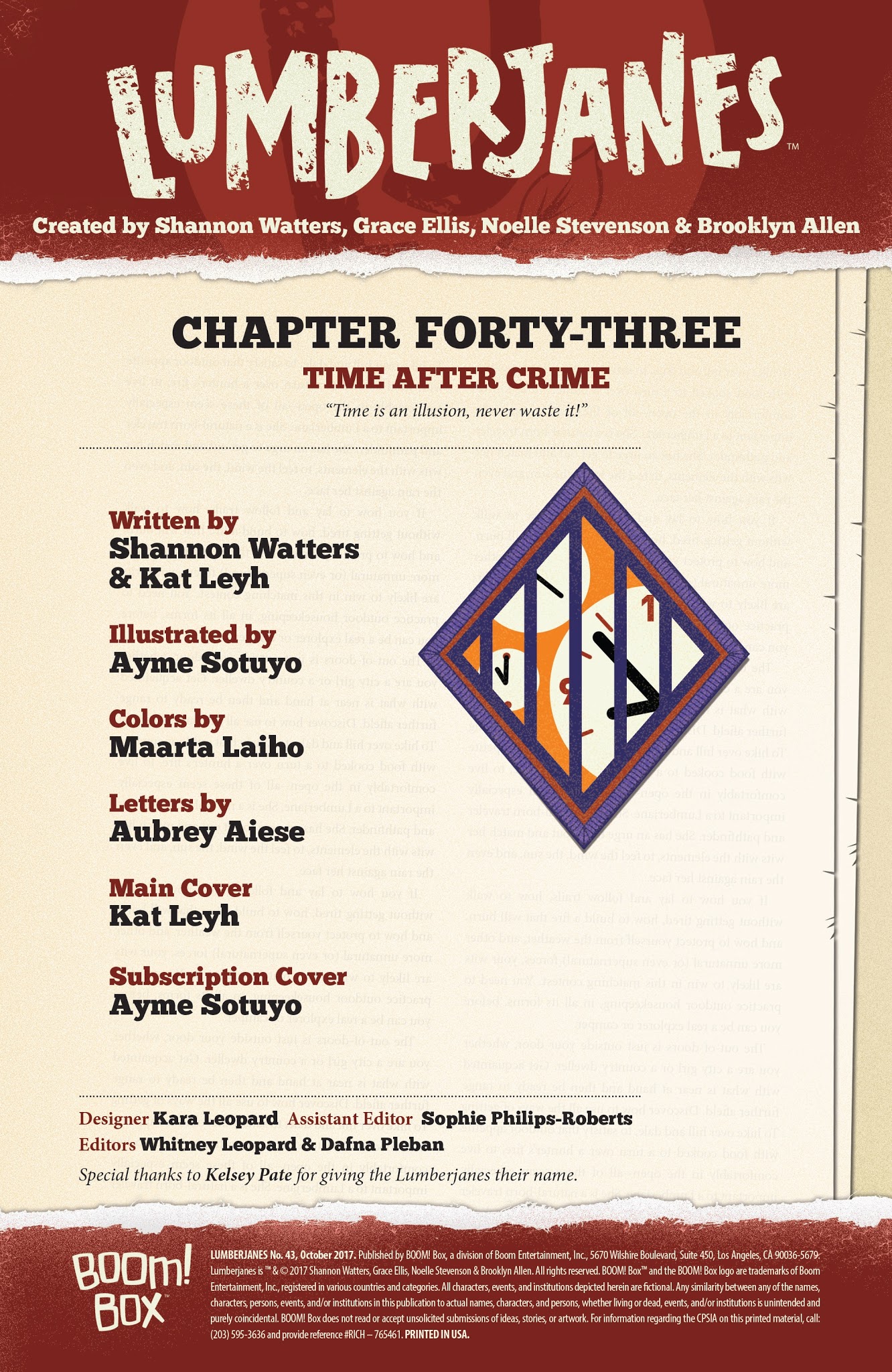 Read online Lumberjanes comic -  Issue #43 - 2