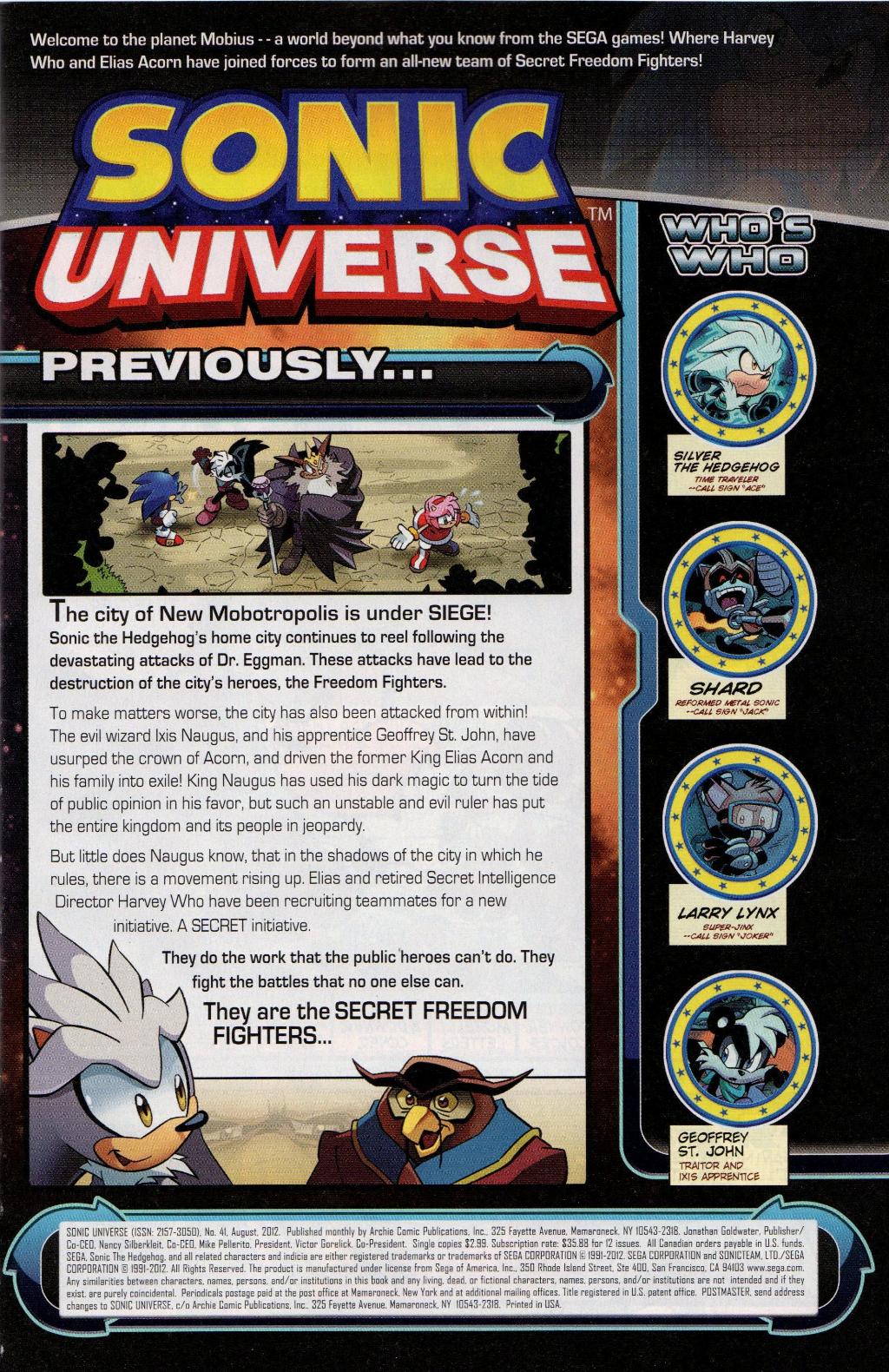 Read online Sonic Universe comic -  Issue #41 - 3