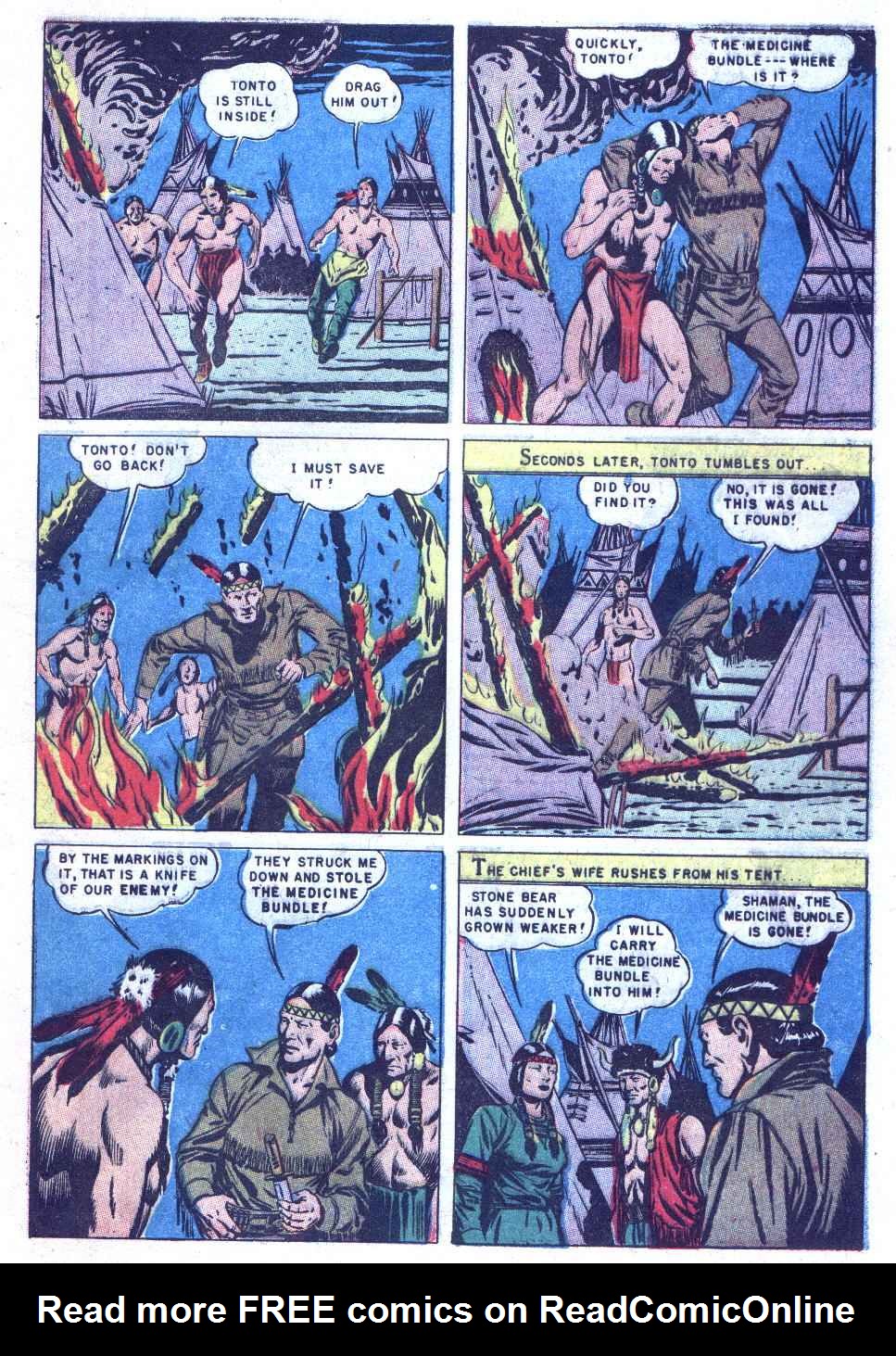 Read online Lone Ranger's Companion Tonto comic -  Issue #2 - 9