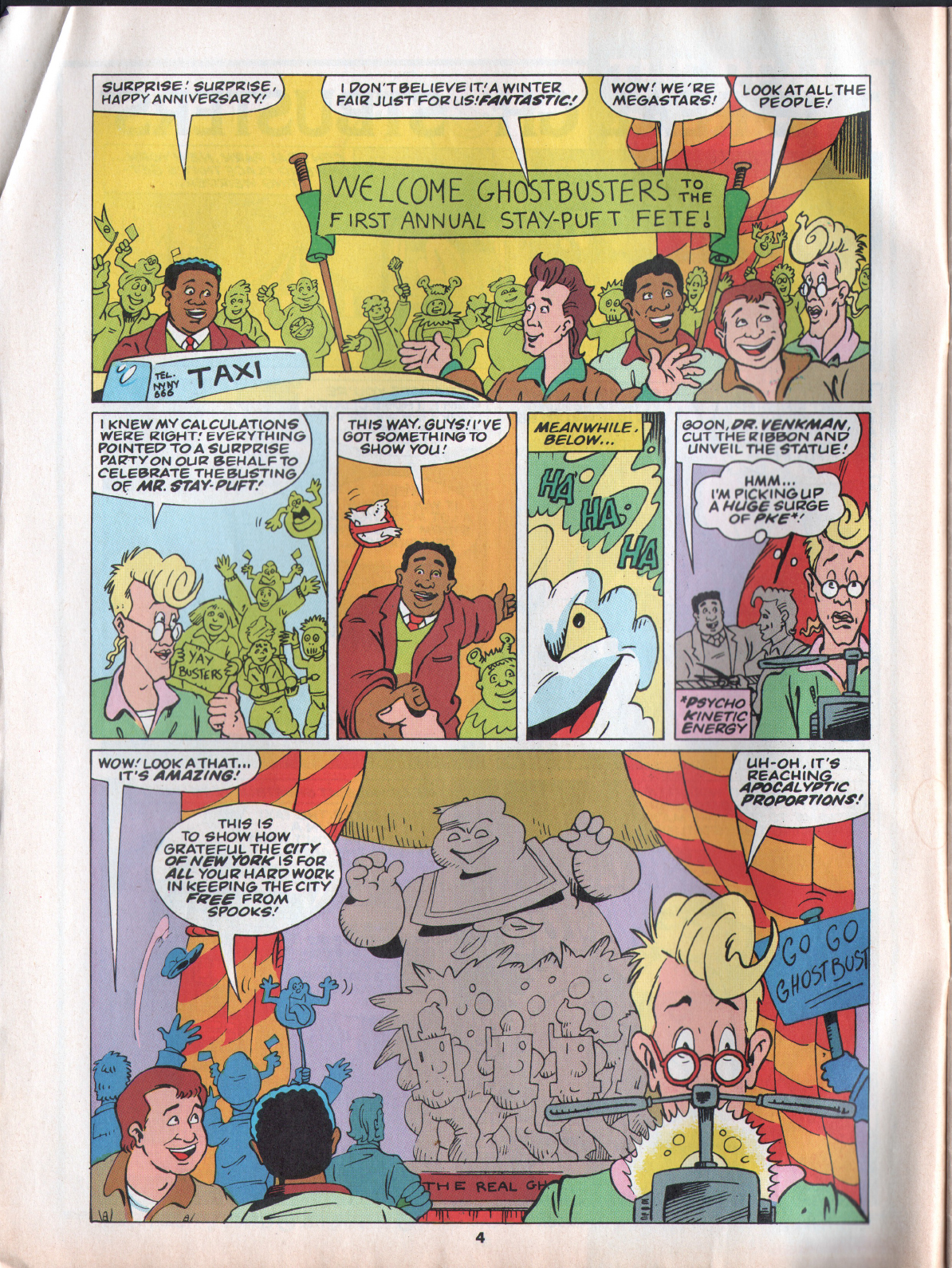 Read online The Real Ghostbusters comic -  Issue #82 - 4