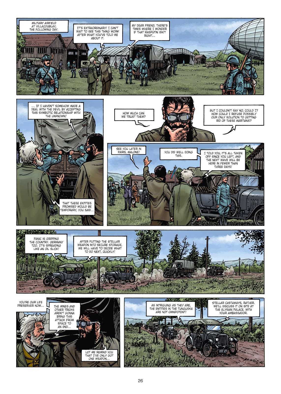 War of the World War One Vol. 3: The Monsters from Mars issue Full - Page 26
