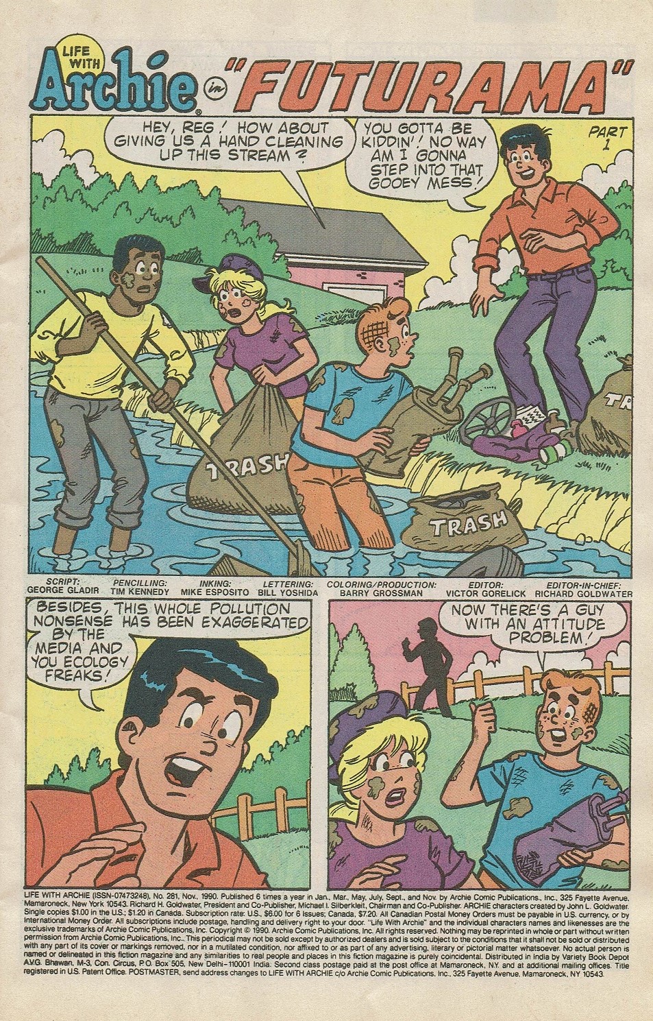 Read online Life With Archie (1958) comic -  Issue #281 - 3