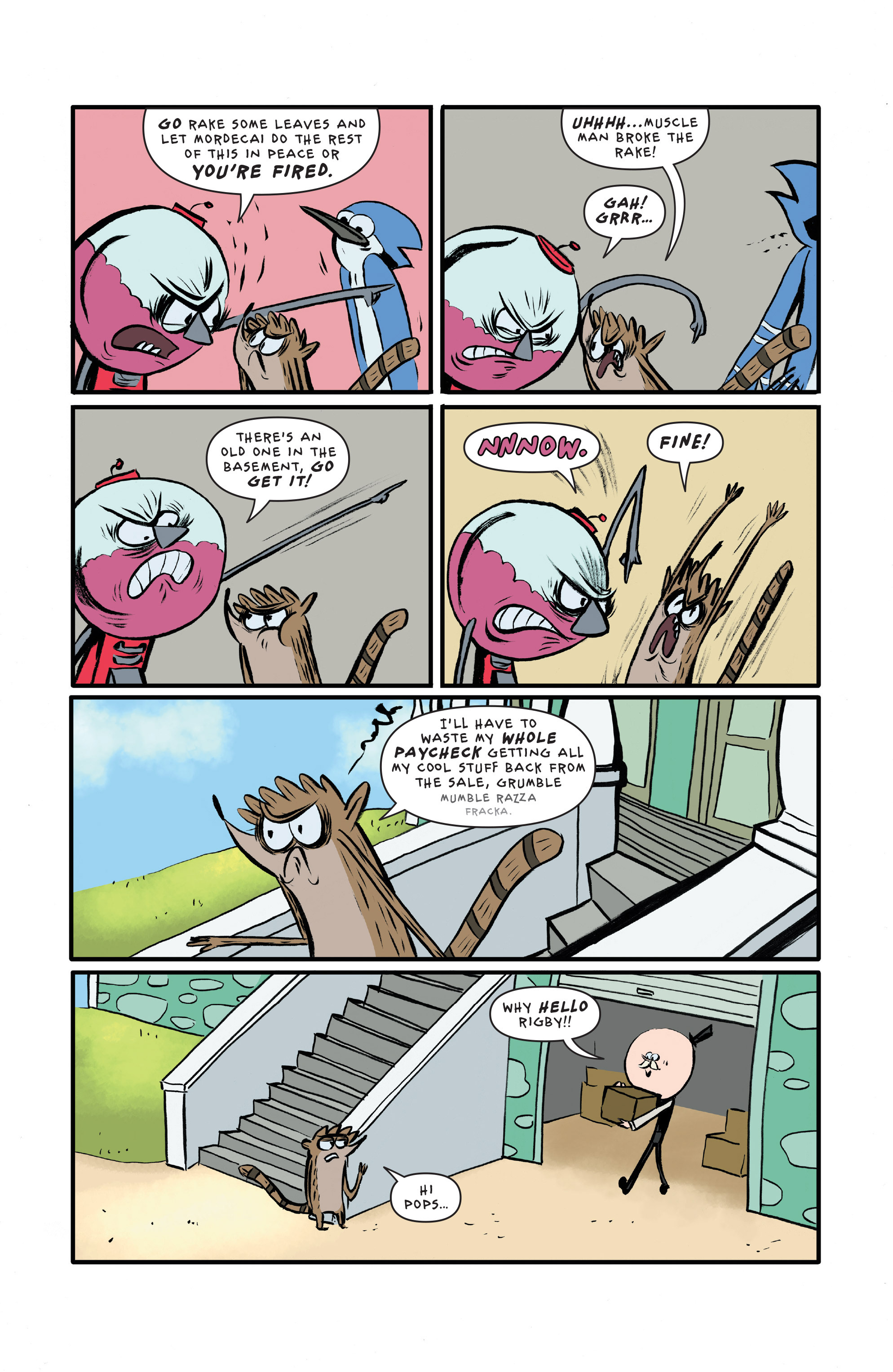 Read online Regular Show comic -  Issue #9 - 11