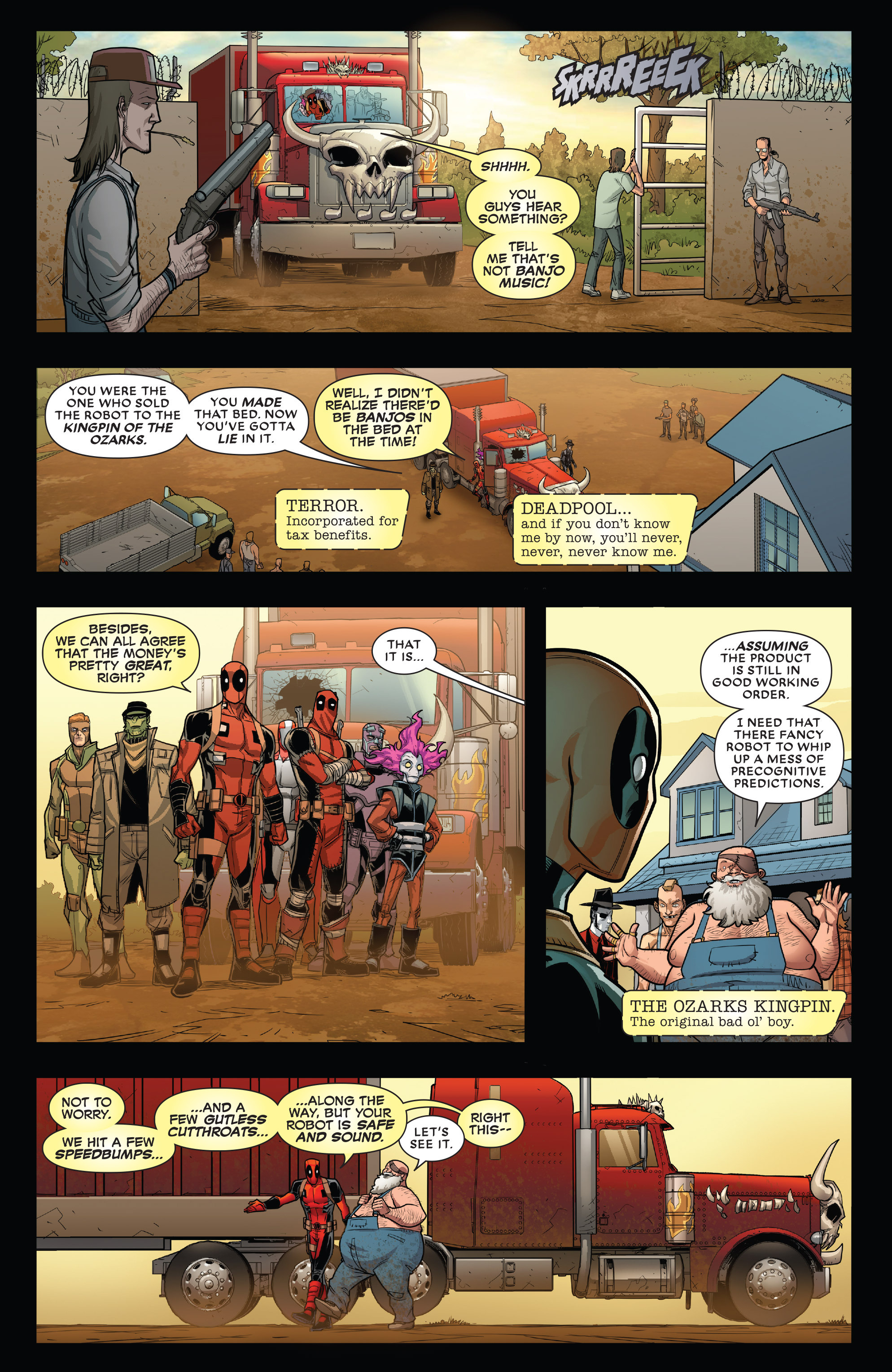 Read online Deadpool & the Mercs For Money comic -  Issue #5 - 10