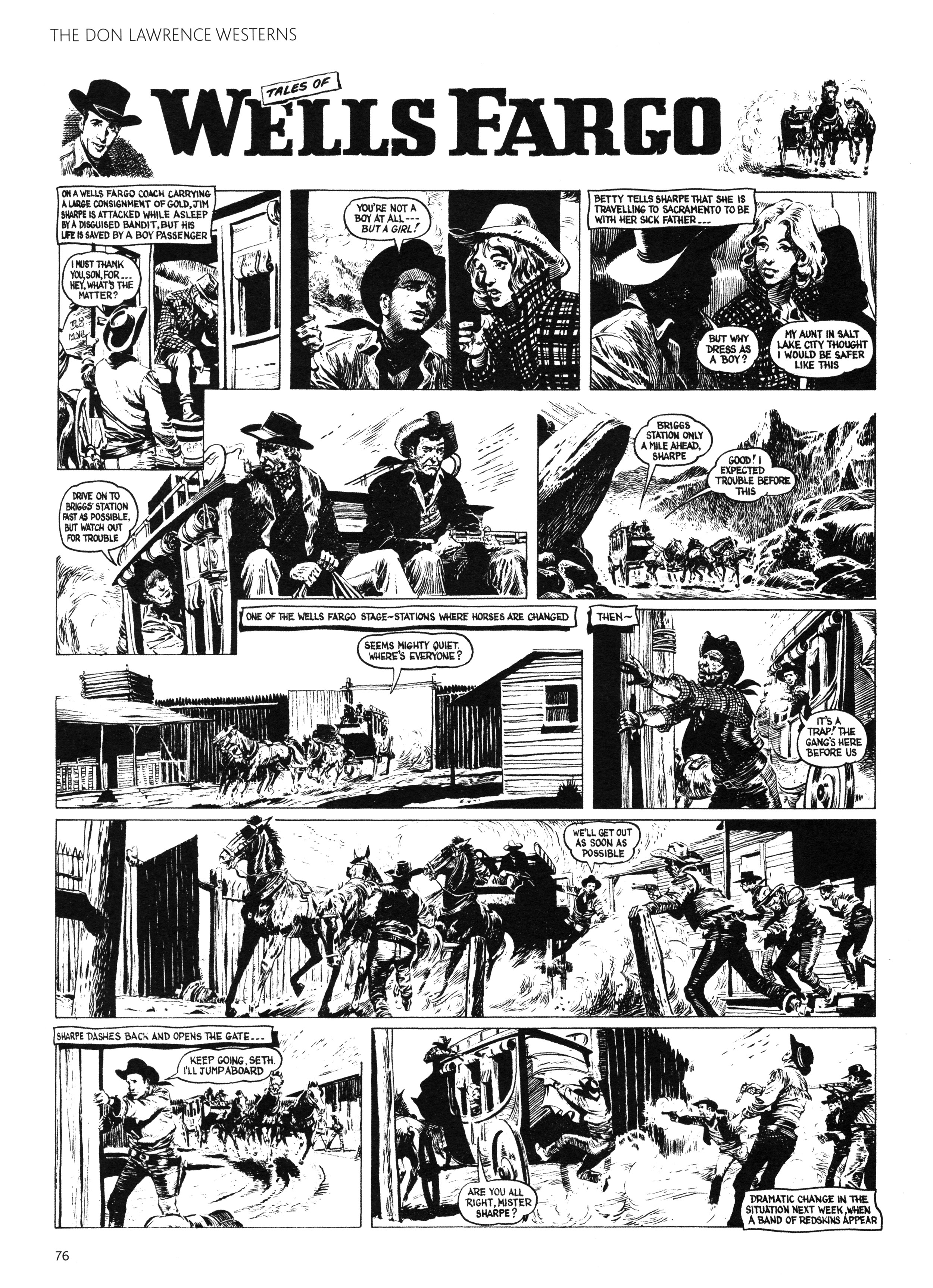 Read online Don Lawrence Westerns comic -  Issue # TPB (Part 1) - 80