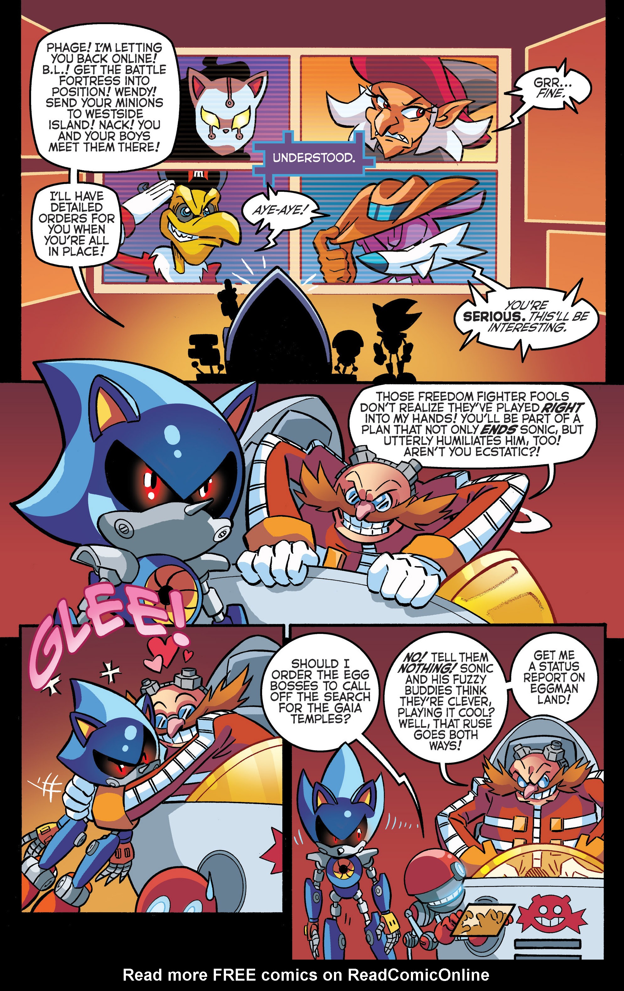 Read online Sonic The Hedgehog comic -  Issue #283 - 20