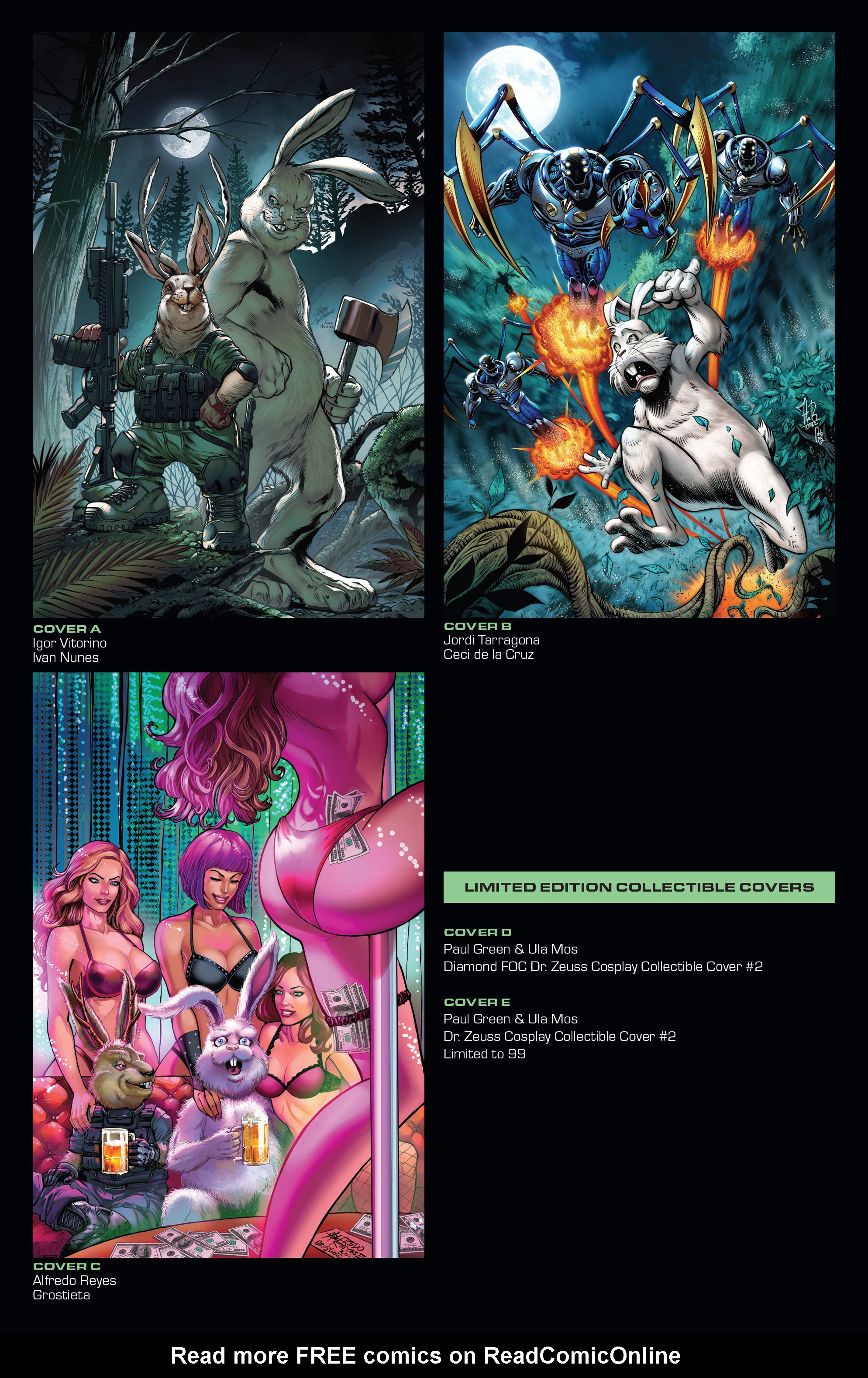 Read online Man Goat & the Bunnyman: Green Eggs & Blam comic -  Issue #2 - 3