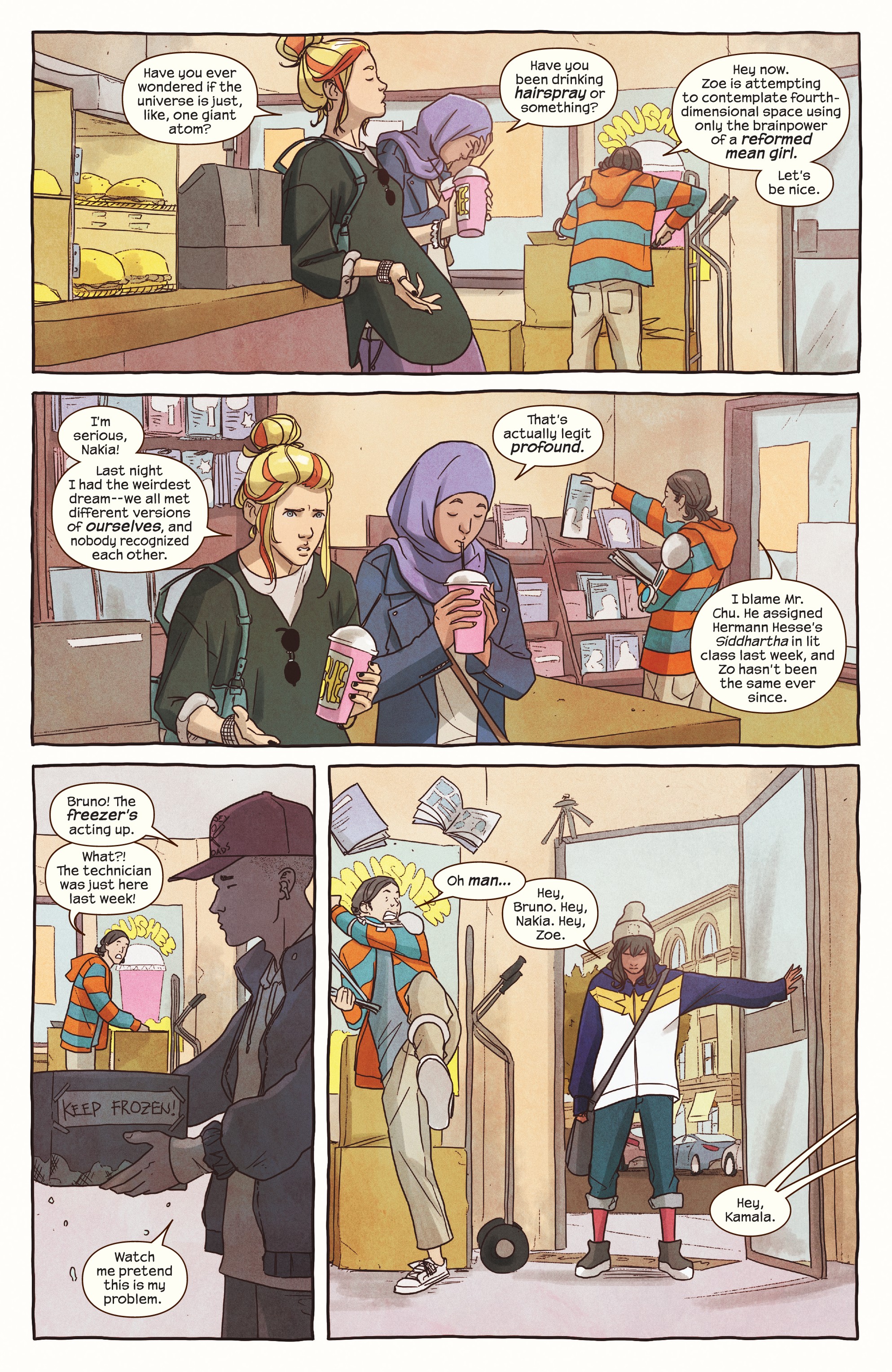 Read online Ms. Marvel (2016) comic -  Issue #38 - 8