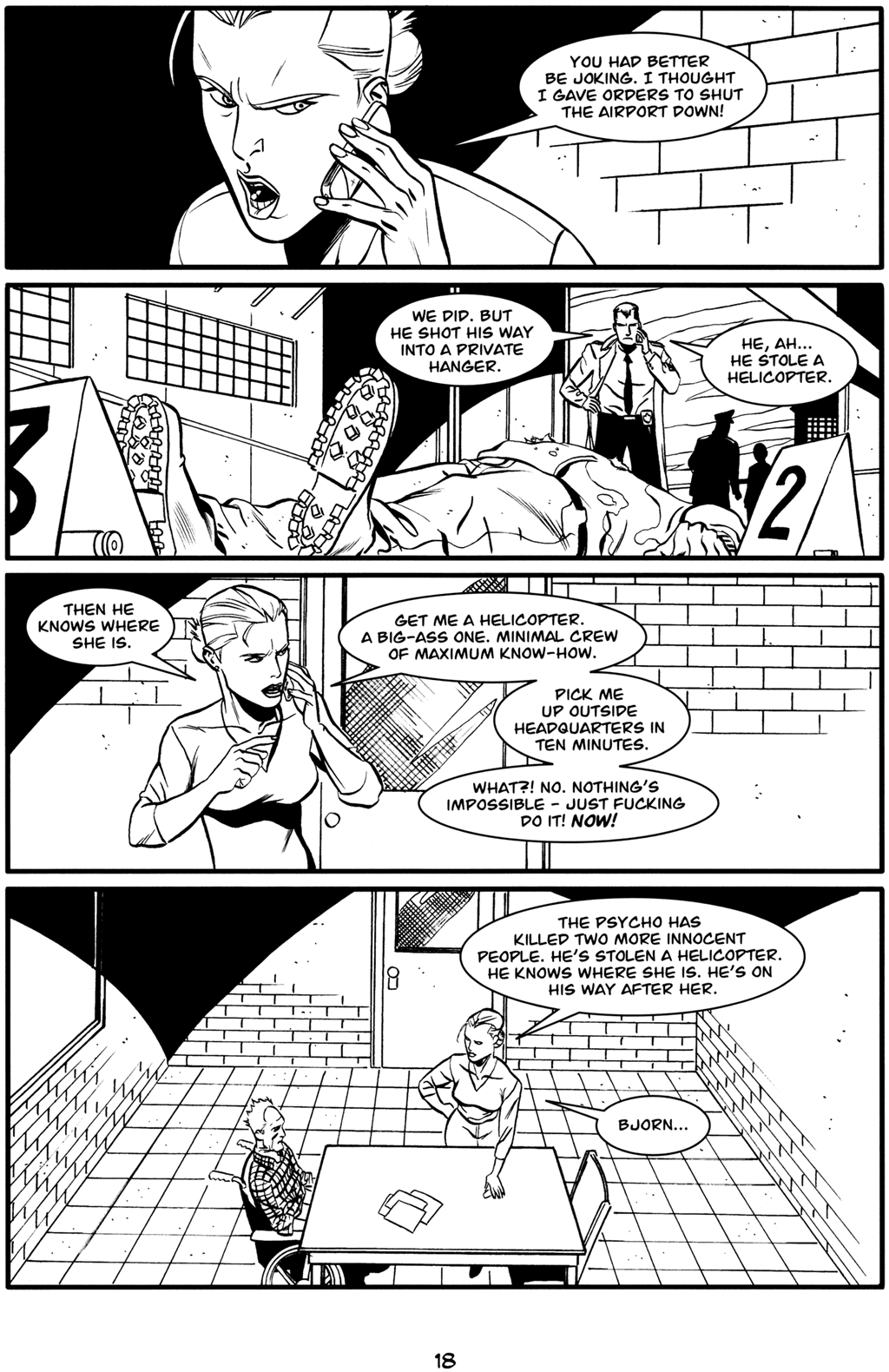 Read online Umbra comic -  Issue #3 - 21